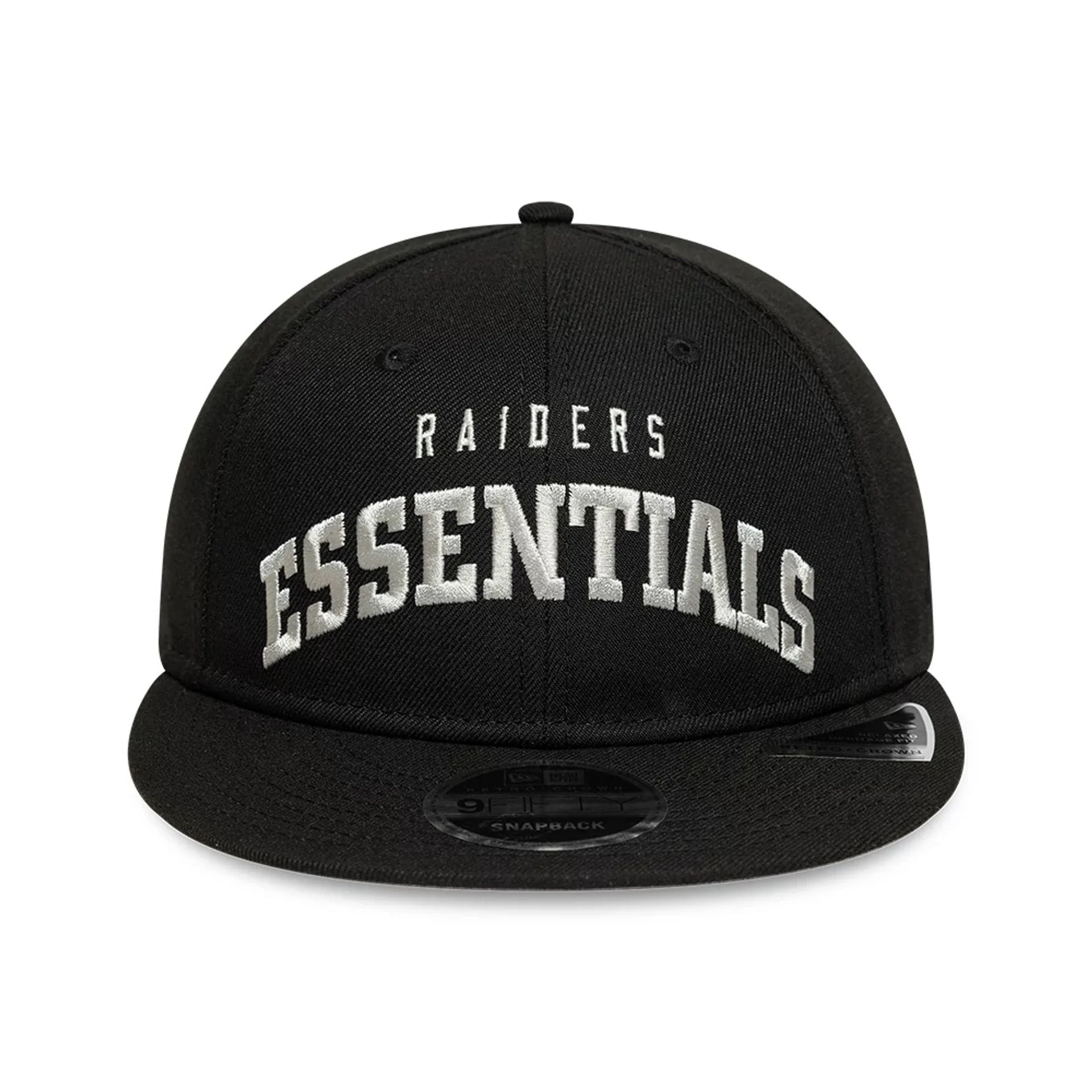 Las Vegas Raiders Fear Of God x NFL Black Retro Crown 9FIFTY Adjustable Cap - Image 4