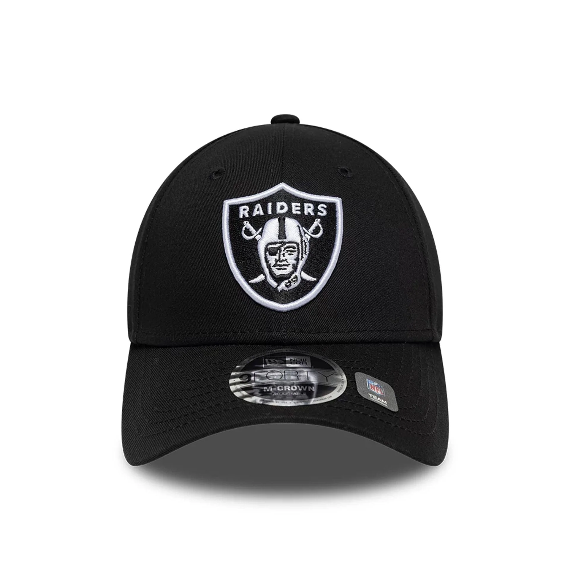 Las Vegas Raiders NFL Black 9FORTY M-Crown Adjustable Cap - Image 2