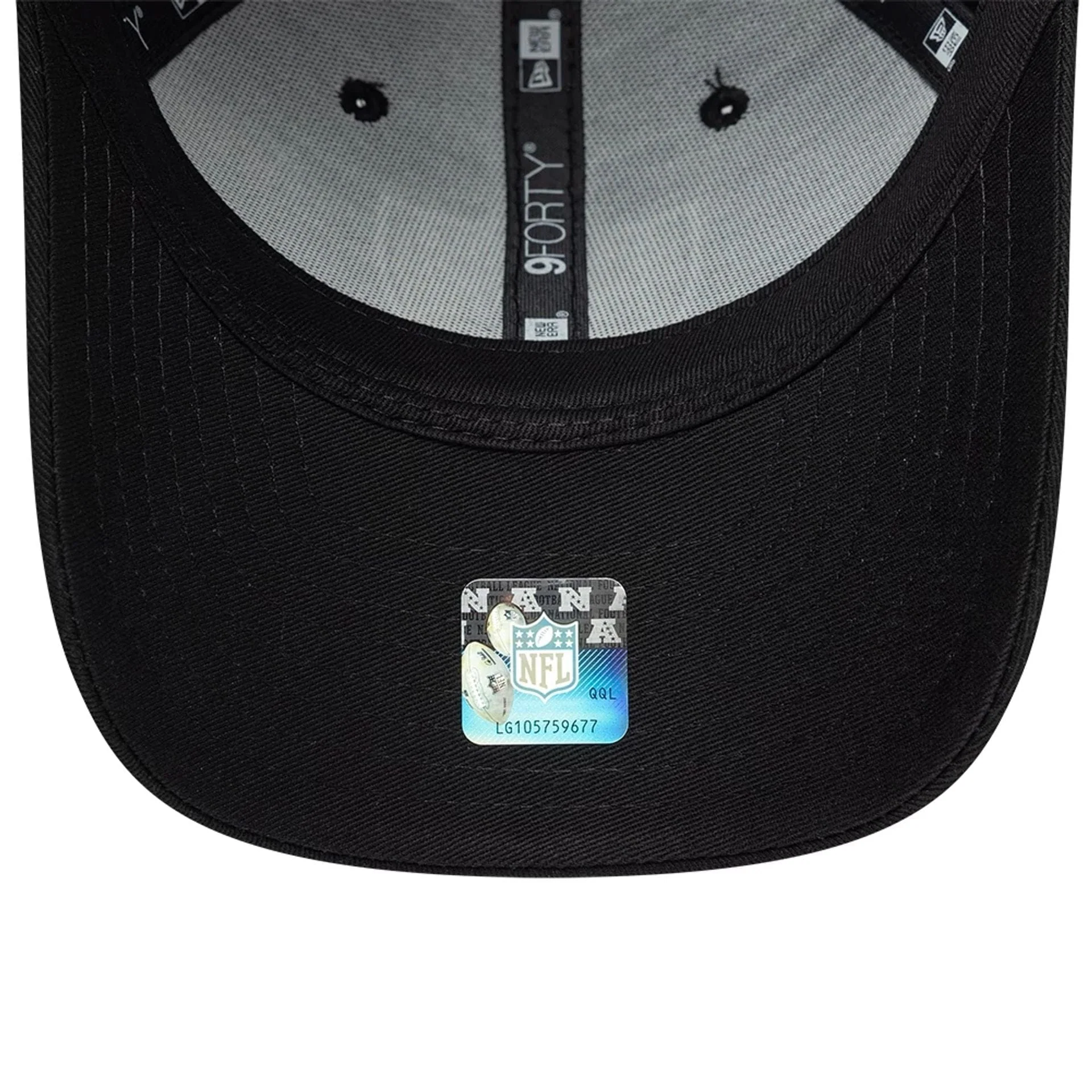 Las Vegas Raiders NFL Black 9FORTY M-Crown Adjustable Cap - Image 5