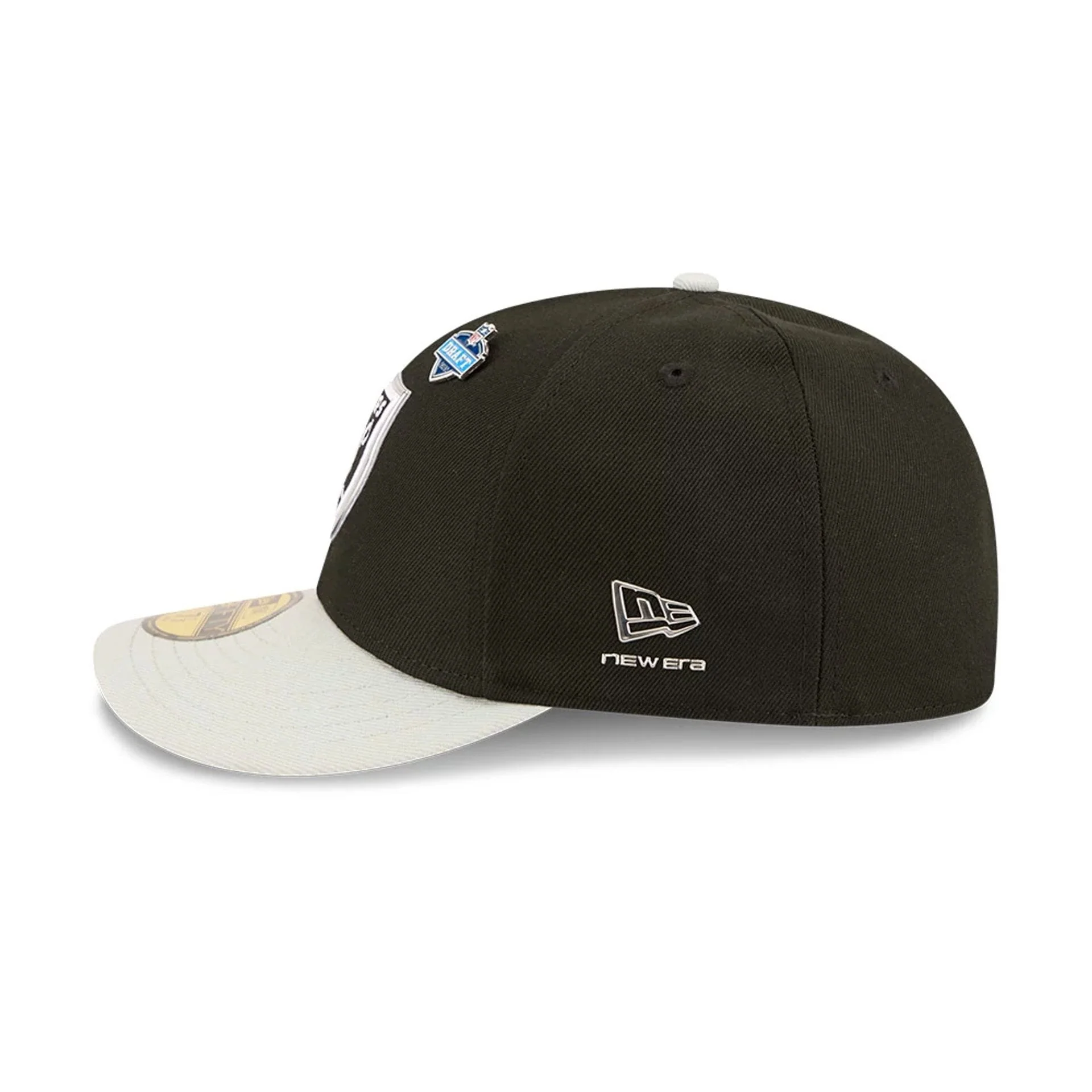 Las Vegas Raiders NFL Draft 2026 Black 59FIFTY Fitted Cap - Image 5