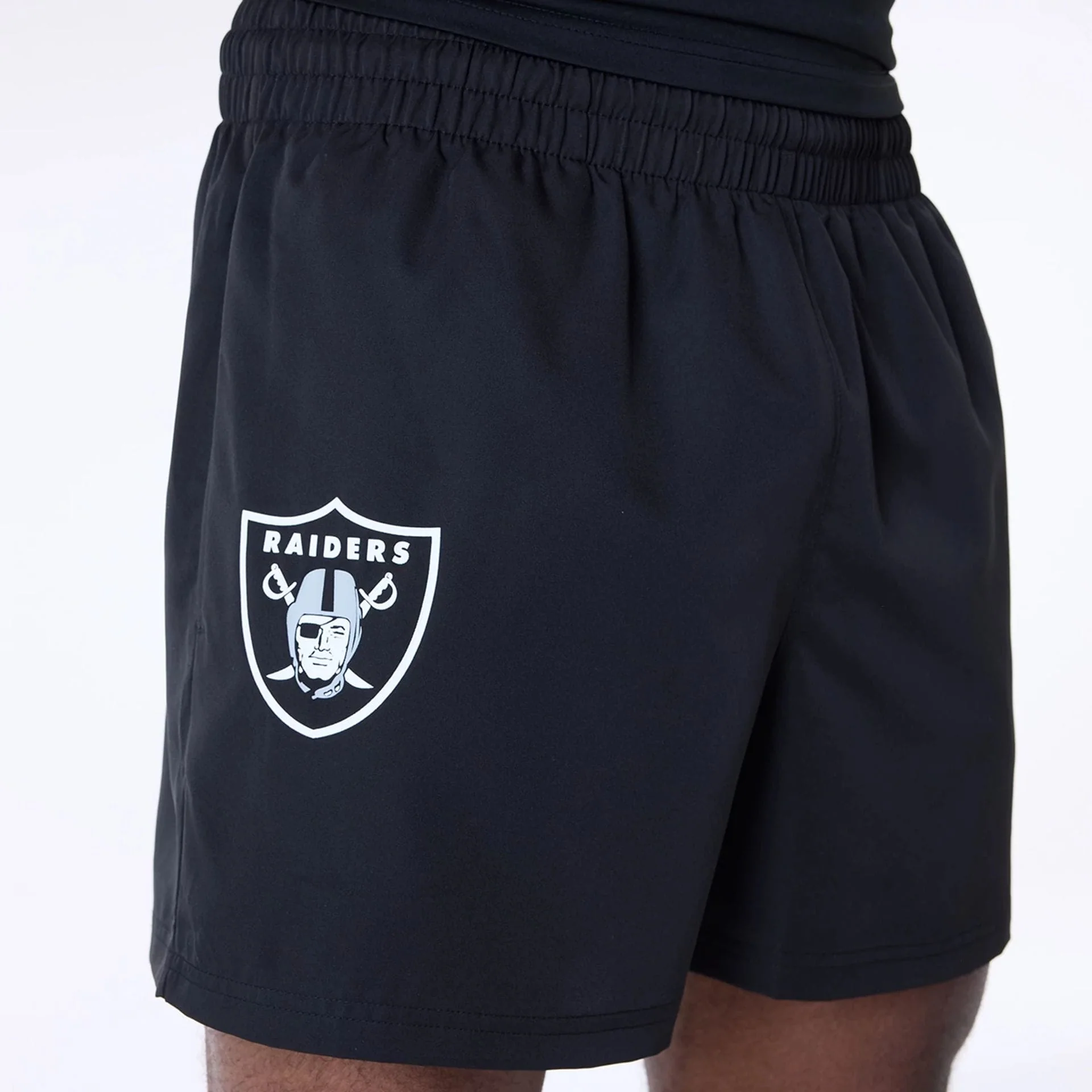 Las Vegas Raiders NFL Essentials Black Shorts - Image 5