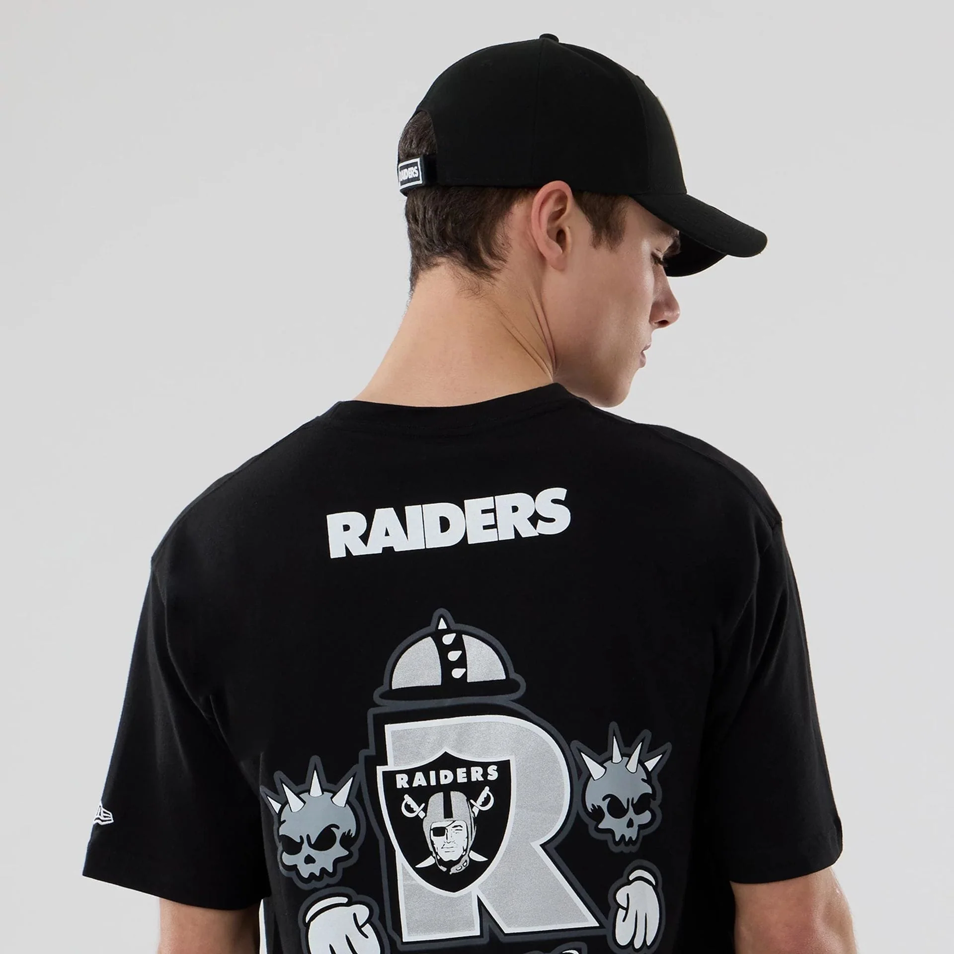 Las Vegas Raiders NFL Graphic Black T-Shirt - Image 4