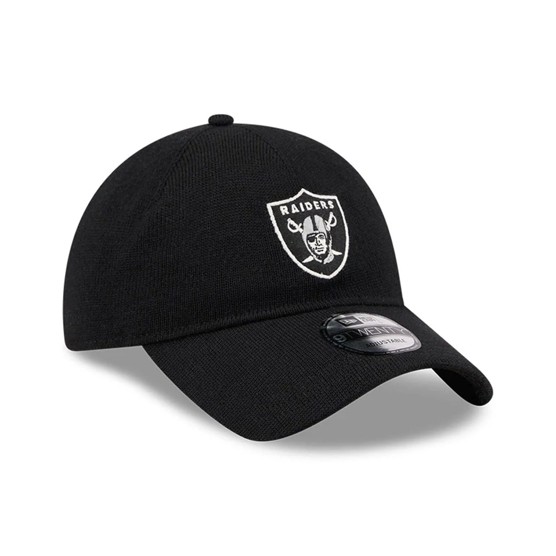 Las Vegas Raiders NFL Merino Wool Black 9TWENTY Adjustable Cap - Image 3