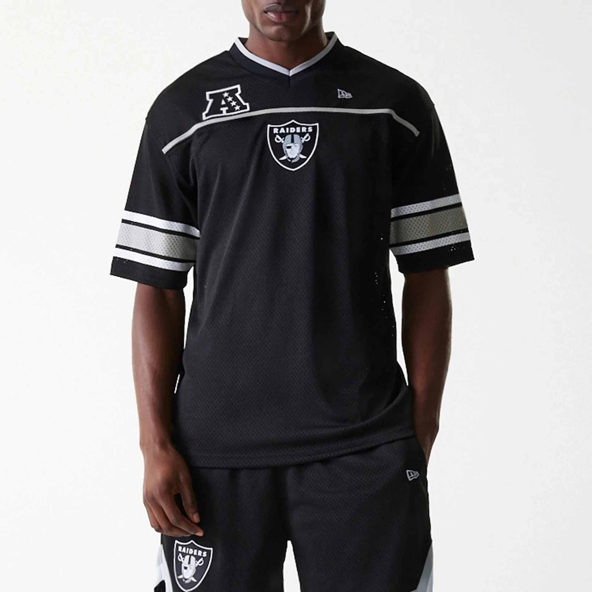 Las Vegas Raiders NFL Mesh Black Jersey - Image 3