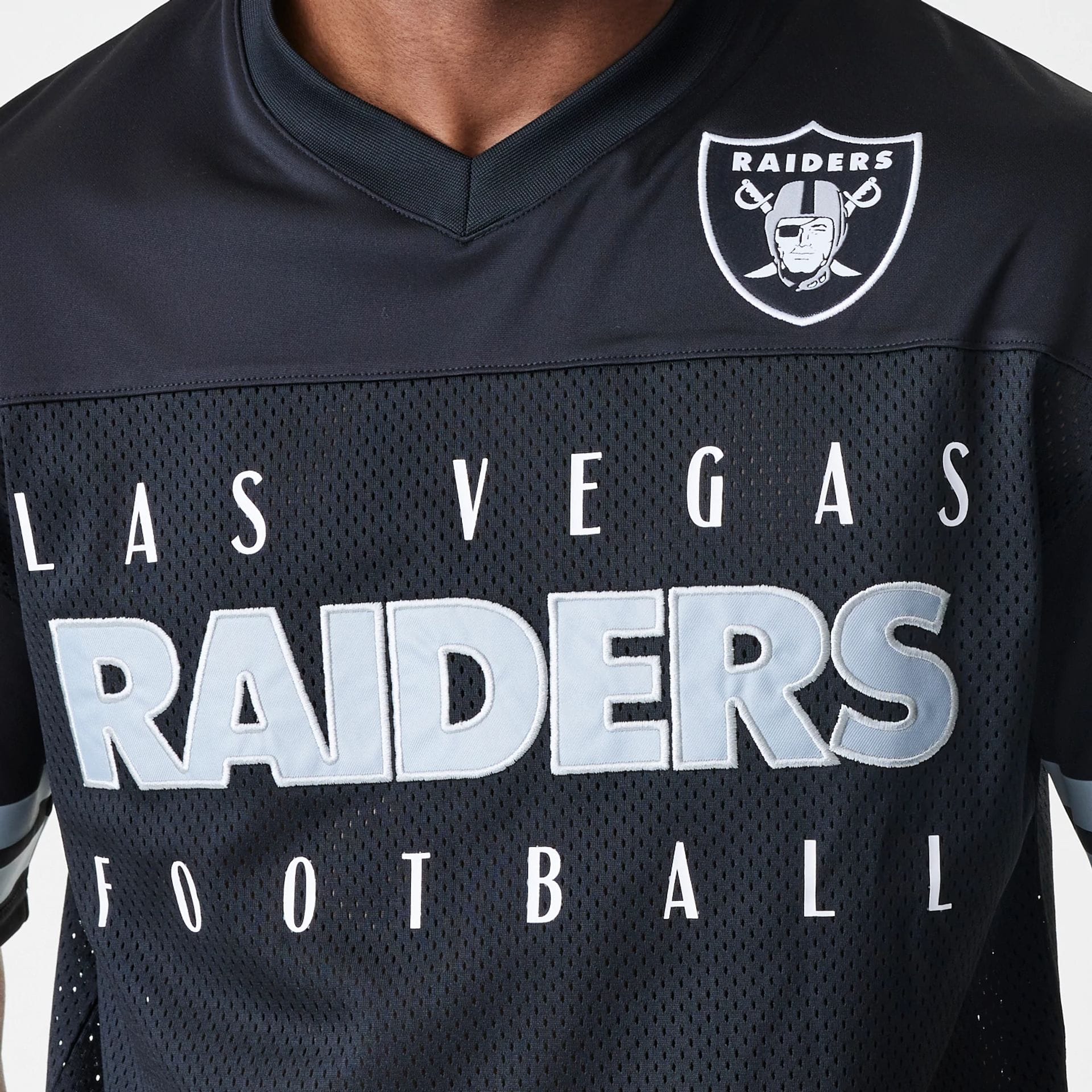 Las Vegas Raiders NFL Mesh Black Jersey - Image 4