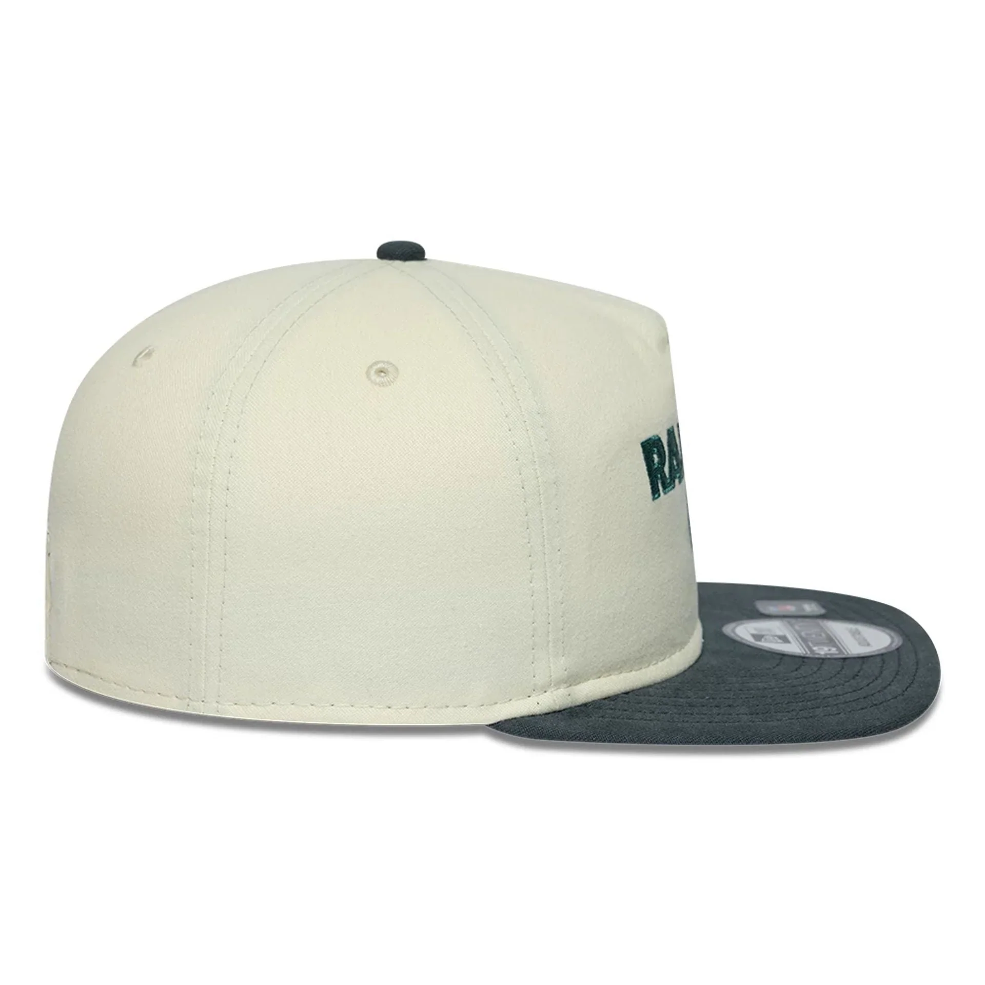 Las Vegas Raiders NFL Metallic Logo Cream 19TWENTY Adjustable Cap - Image 7