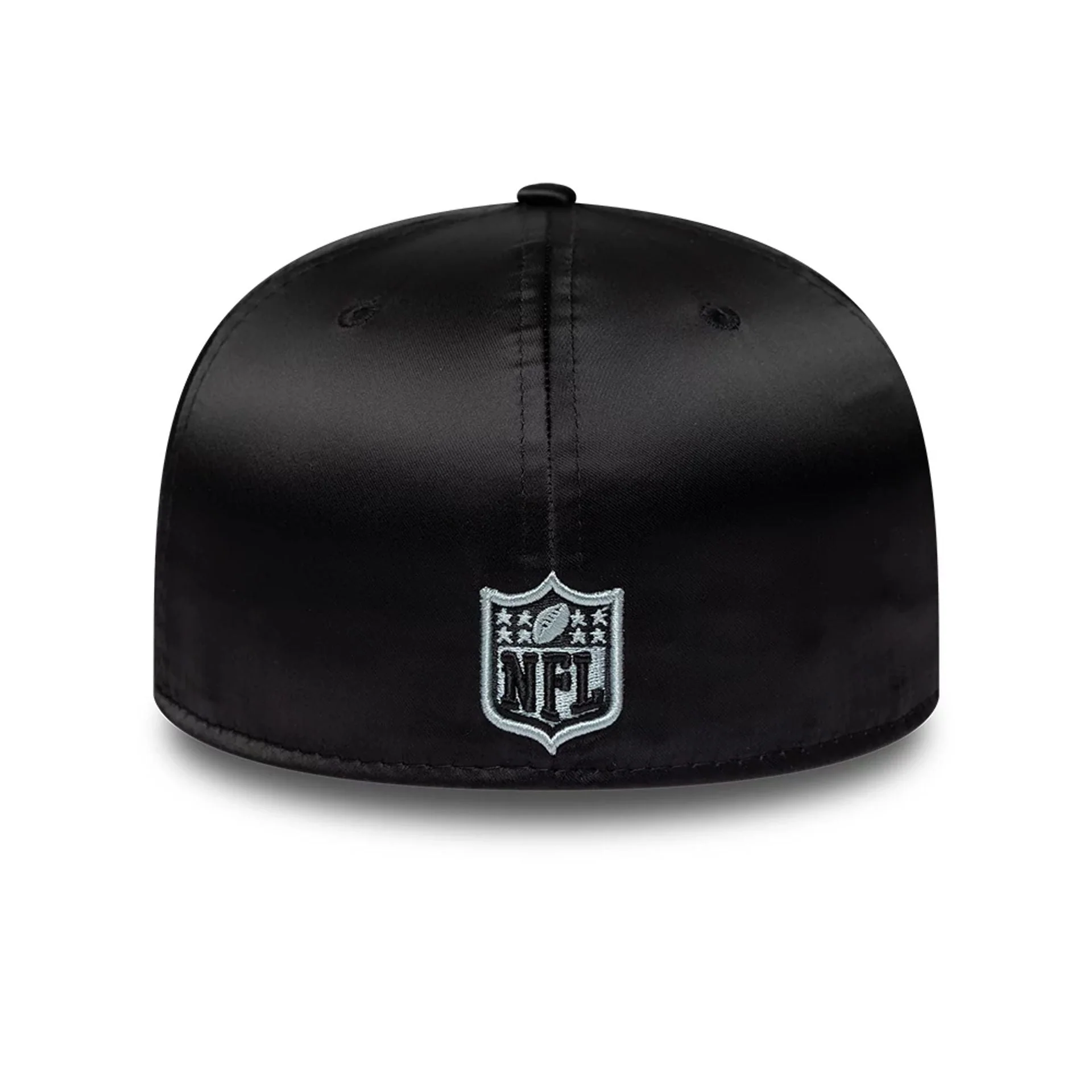 Las Vegas Raiders NFL Satin Black 59FIFTY Fitted Cap - Image 4