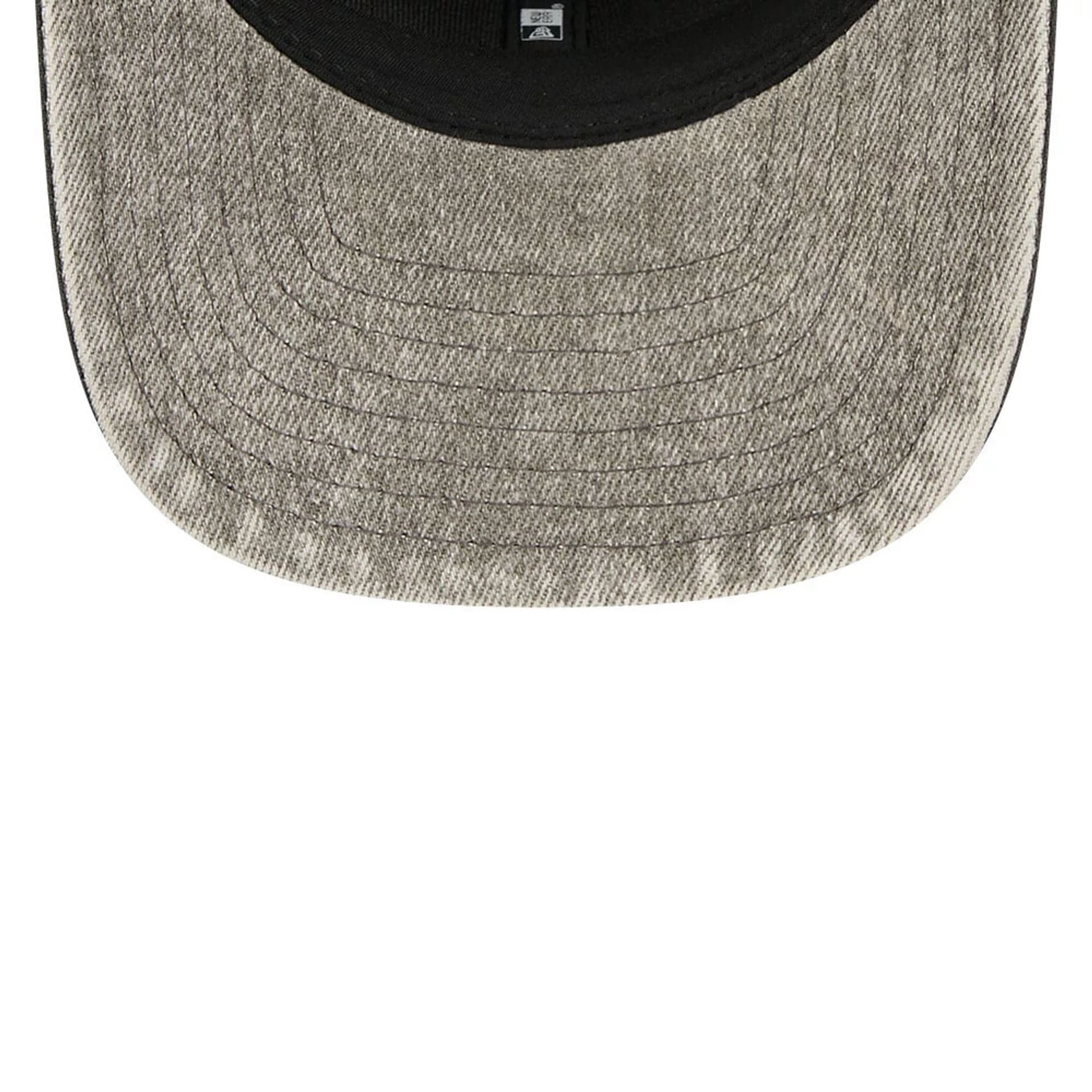 Las Vegas Raiders NFL Washed Denim Dark Grey 9SEVENTY Stretch Snap Cap - Image 7