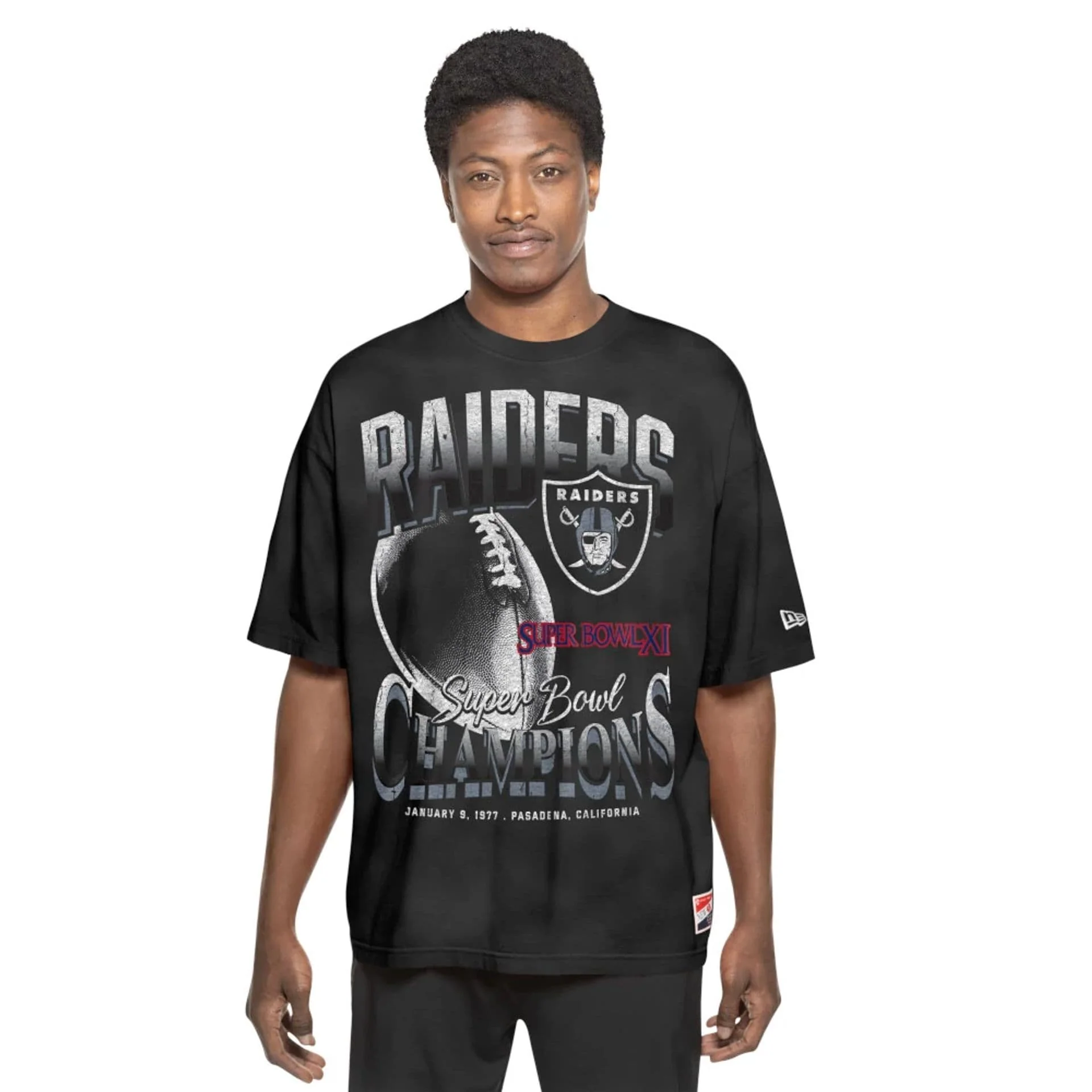Las Vegas Raiders Sport Classic Black T-Shirt - Image 6