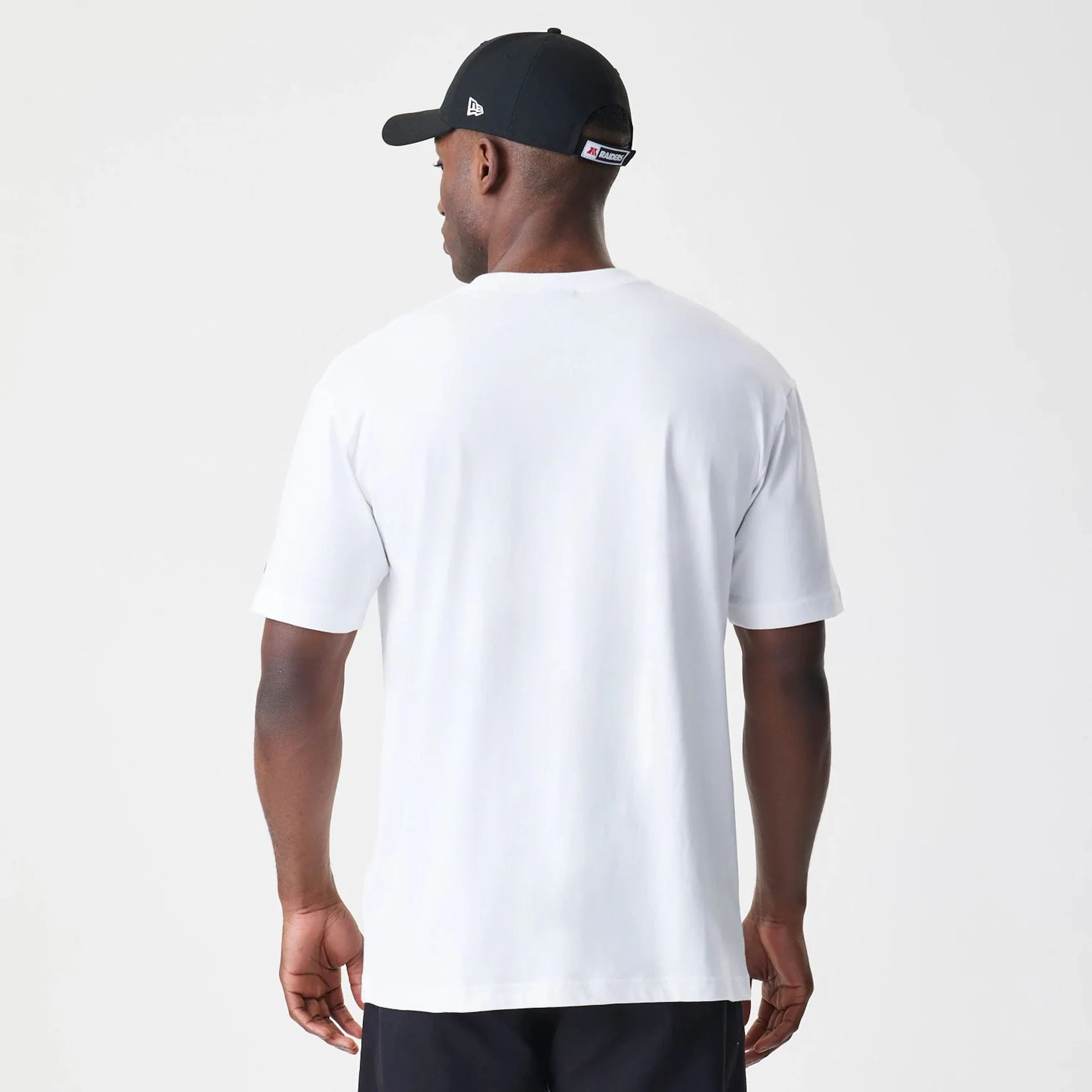 Las Vegas Raiders Throwback Prep White T-Shirt - Image 2