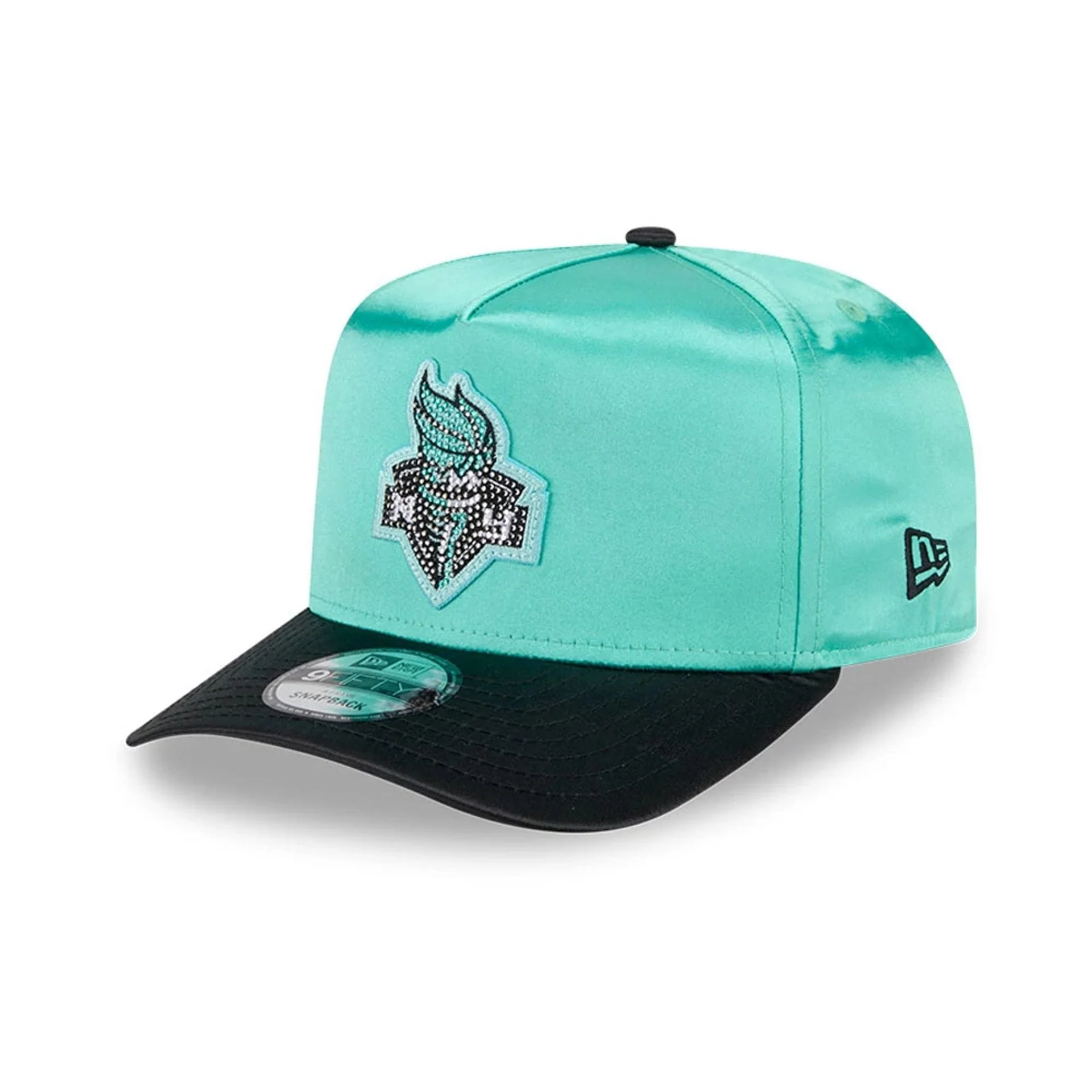 Liberty WNBA Draft 2026 Pastel Green 9FIFTY A-Frame Snapback Adjustable Cap - Image 4
