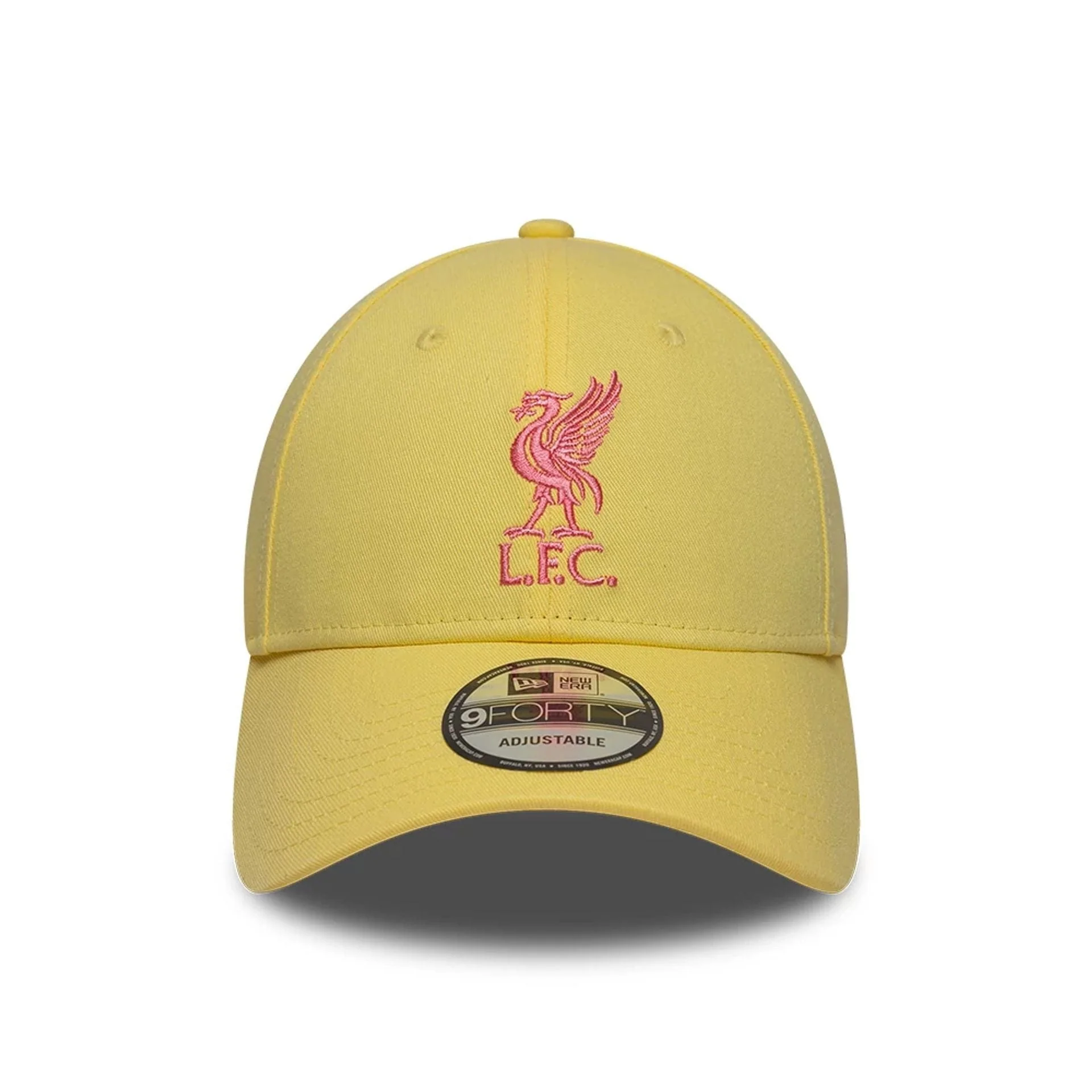 Liverpool FC Womens Pastel Yellow 9FORTY Adjustable Cap - Image 2