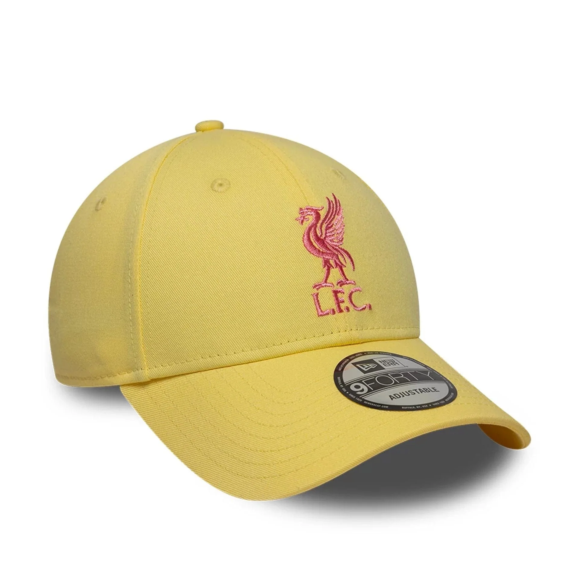 Liverpool FC Womens Pastel Yellow 9FORTY Adjustable Cap - Image 3