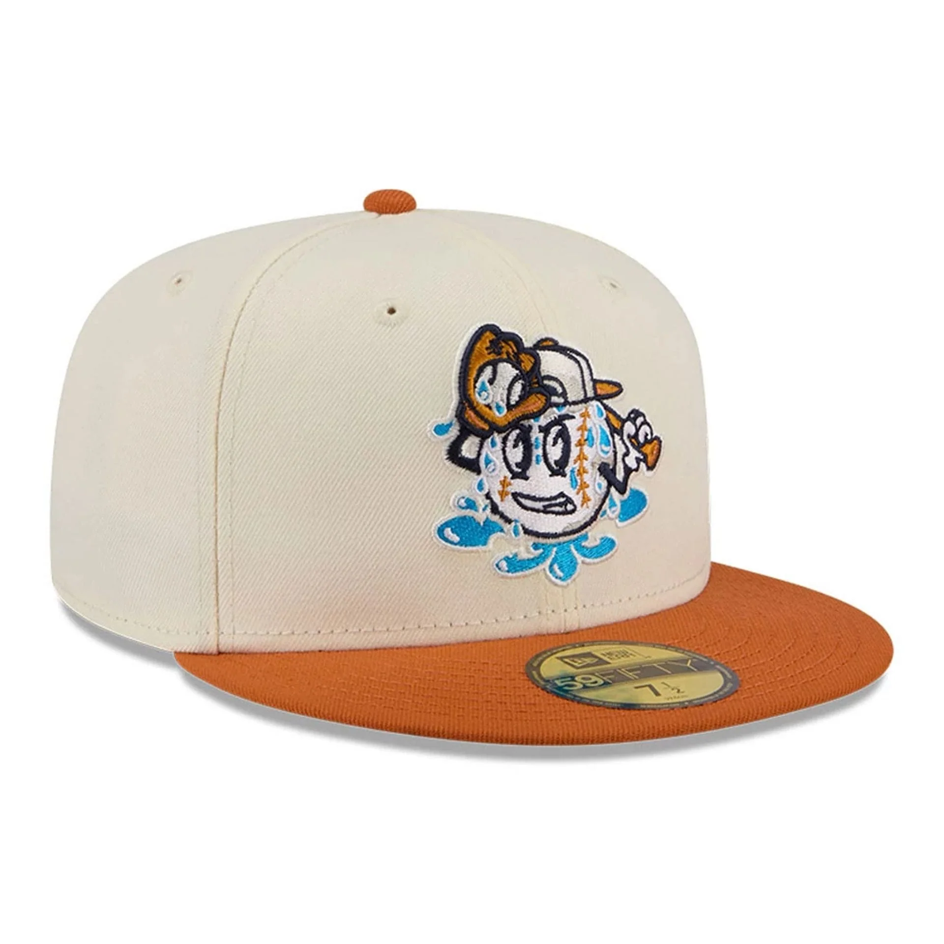 Louisville Bats MiLB Theme Night Cream 59FIFTY Fitted Cap - Image 4
