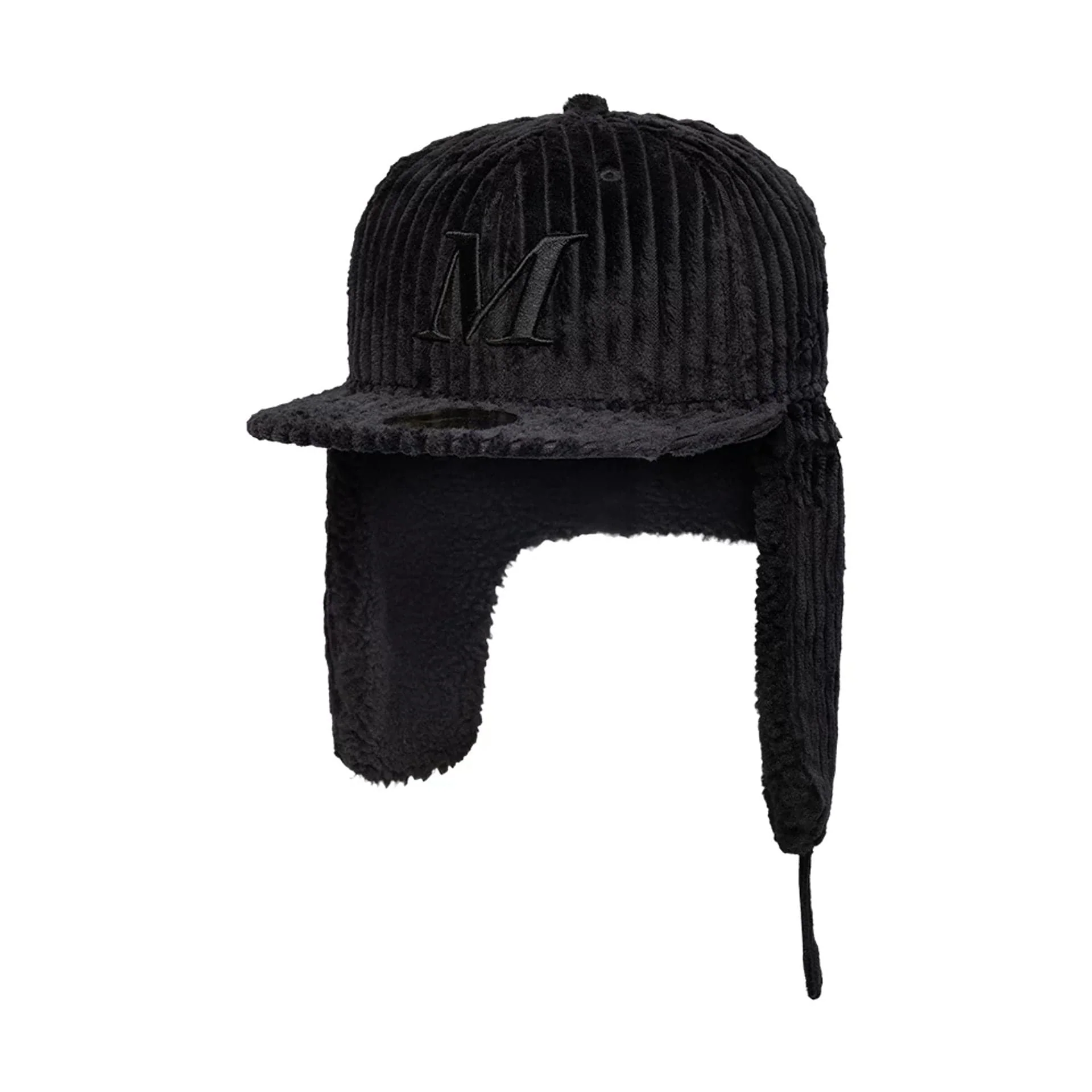 Mains X New Era Cord Black Dogear 59FIFTY Fitted Cap - Image 2