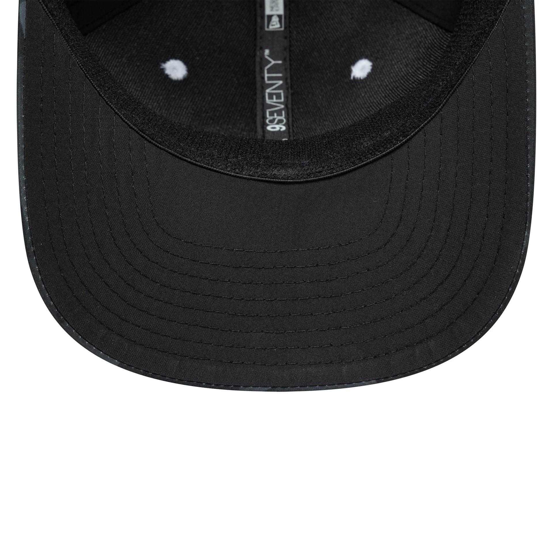 Manchester Originals The Hundred 2025 All Over Print Black 9SEVENTY Stretch Snap Adjustable Cap - Image 7