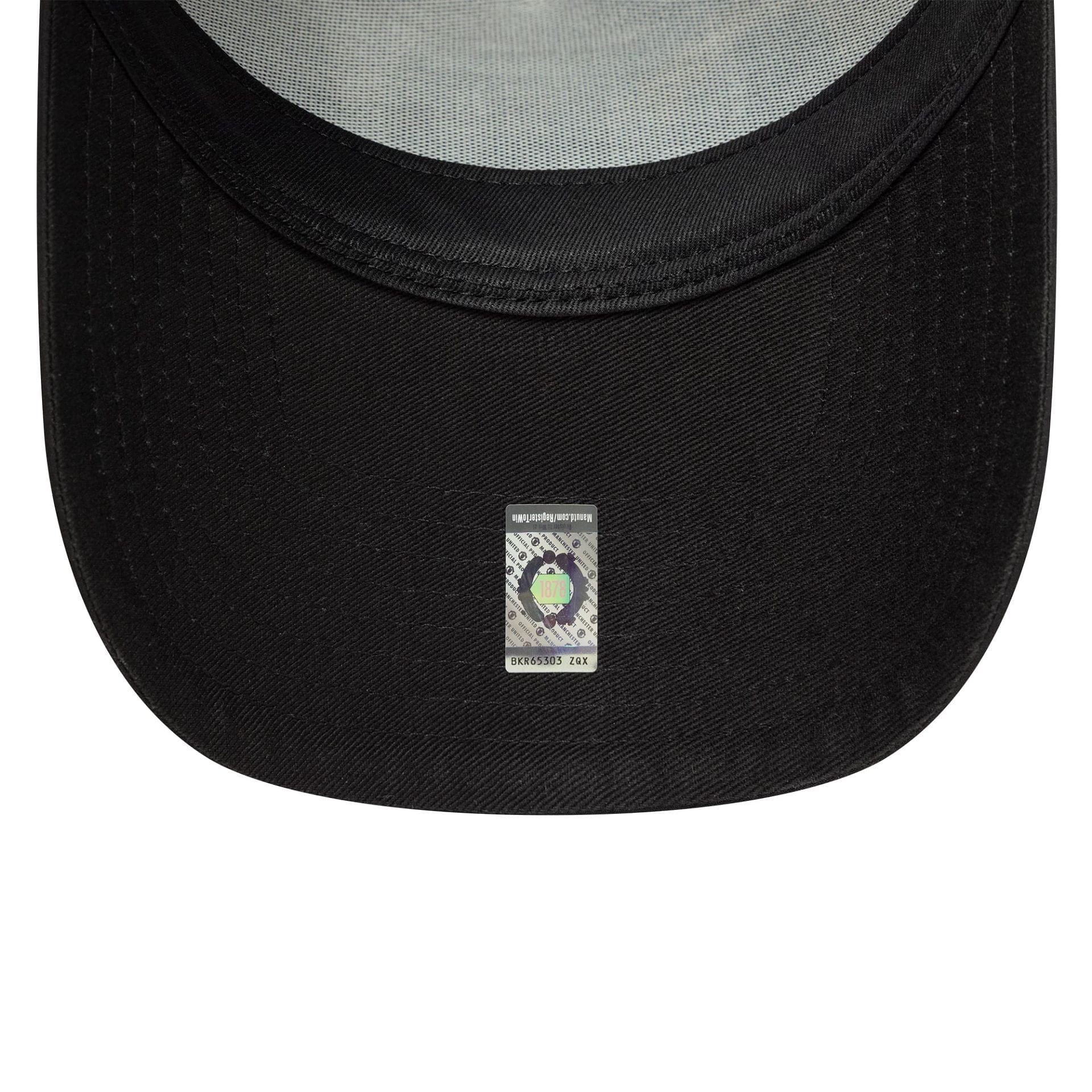 Manchester United FC Reflective Black 9FORTY A-Frame Trucker Cap - Image 5