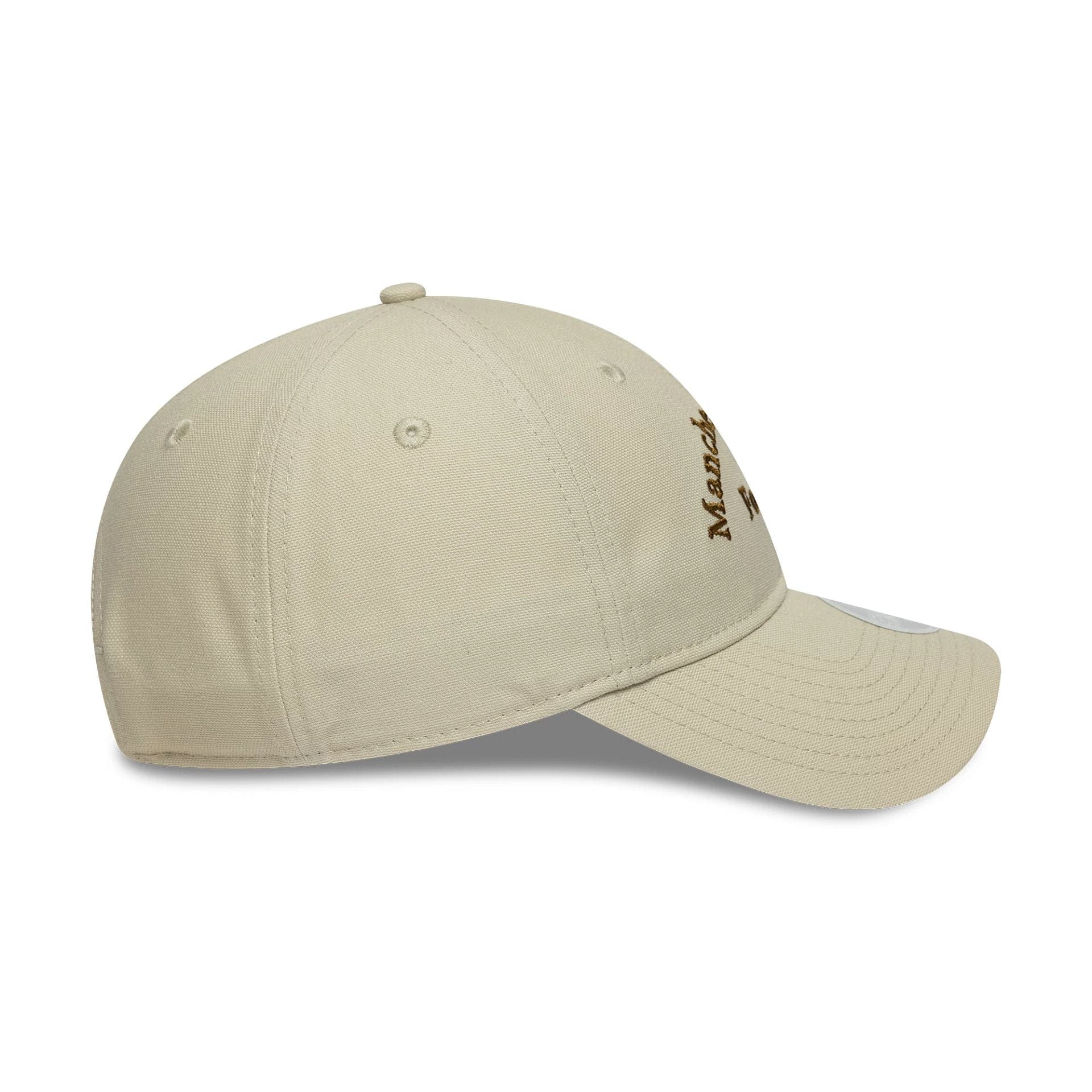 Manchester United FC Womens Wordmark Cream 9FORTY Cap - Image 6