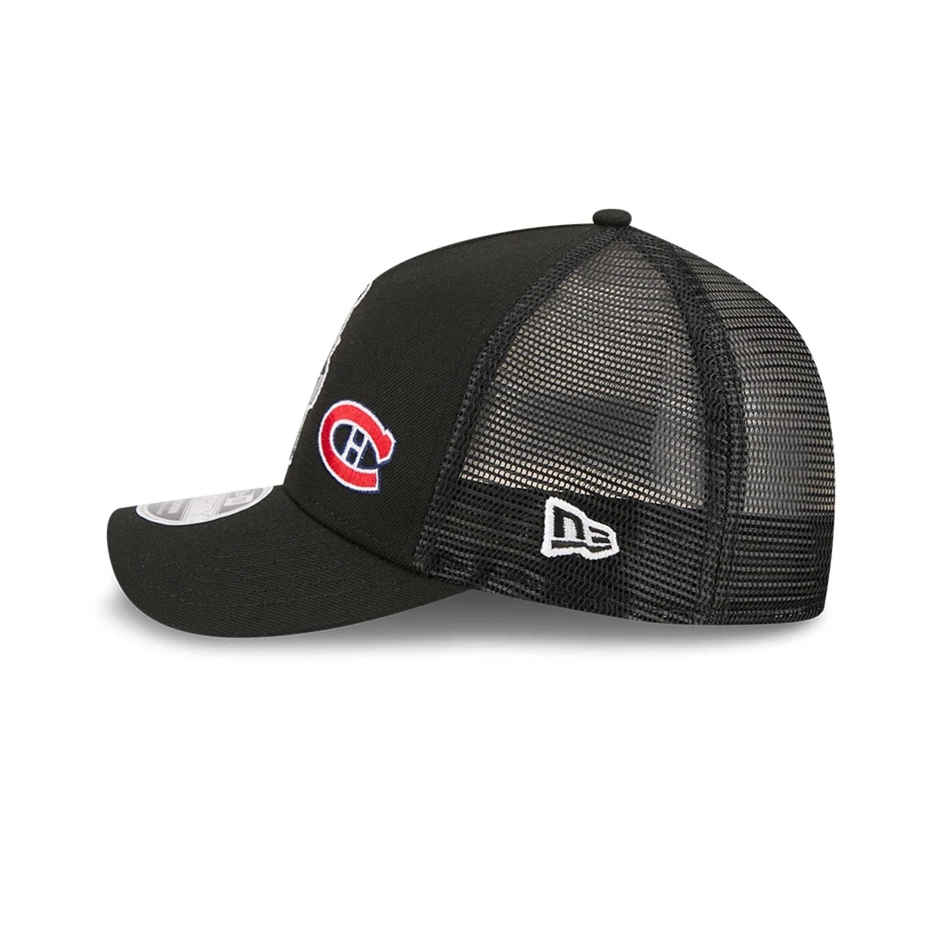 Maple Leafs NHL Stanley Cup Black 9FORTY M-Crown A-Frame Trucker Adjustable Cap - Image 5