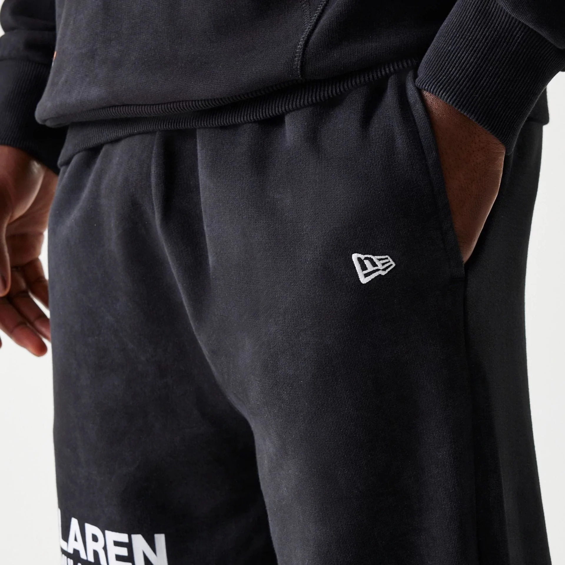 McLaren Racing Black Straight Leg Joggers - Image 3