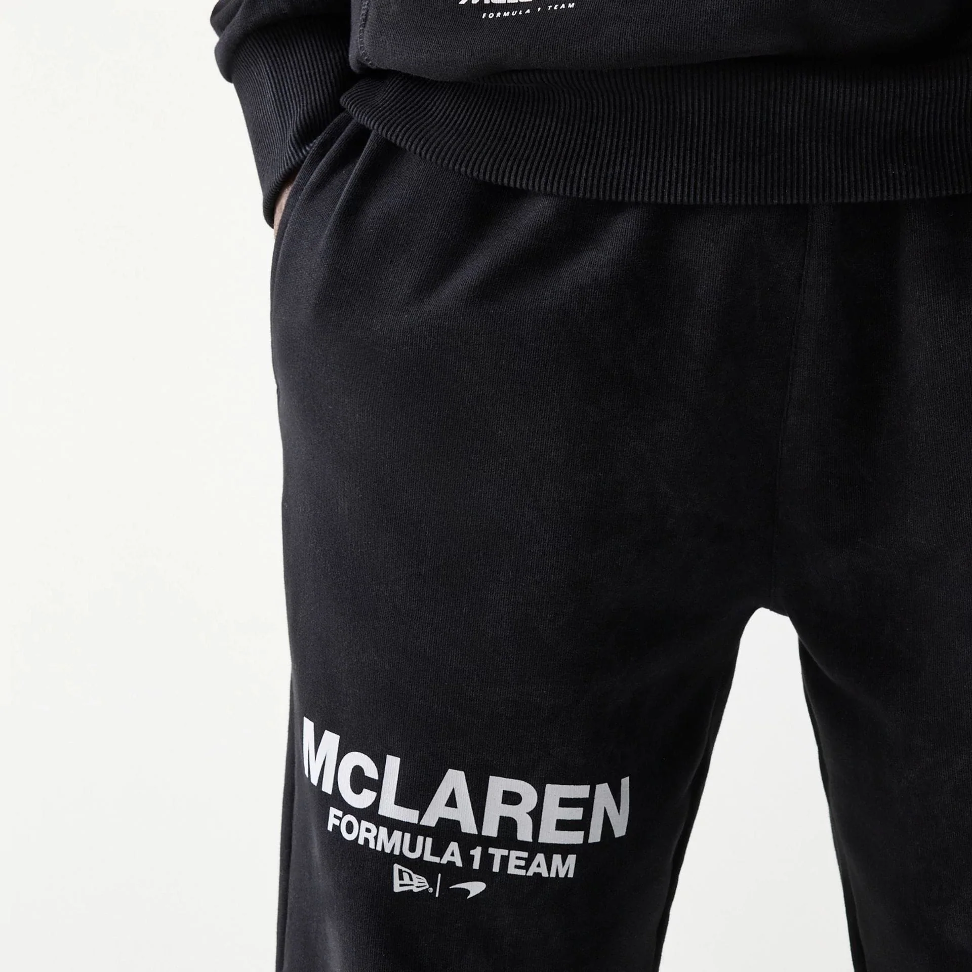 McLaren Racing Black Straight Leg Joggers - Image 4