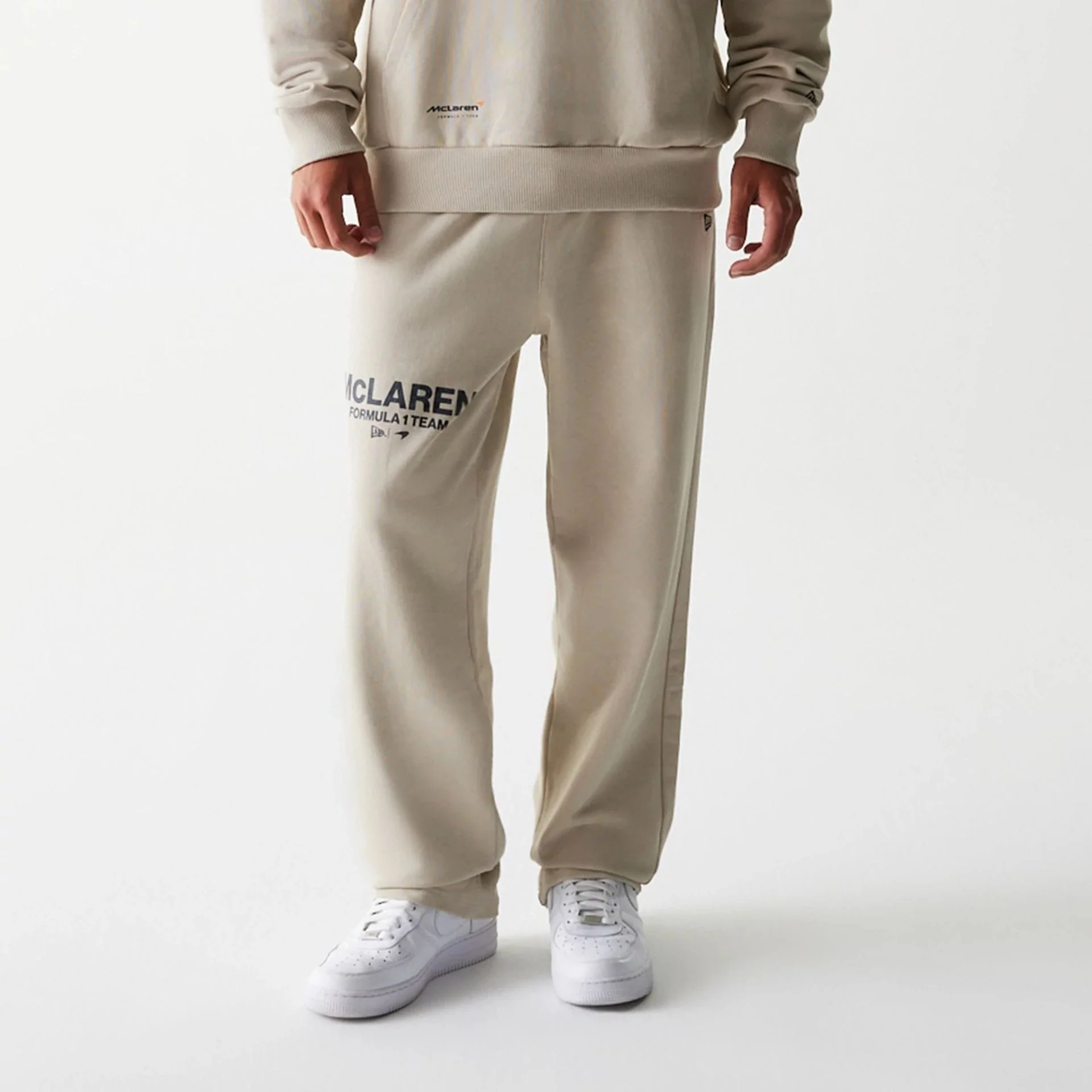 McLaren Racing Light Beige Straight Leg Joggers - Image 7