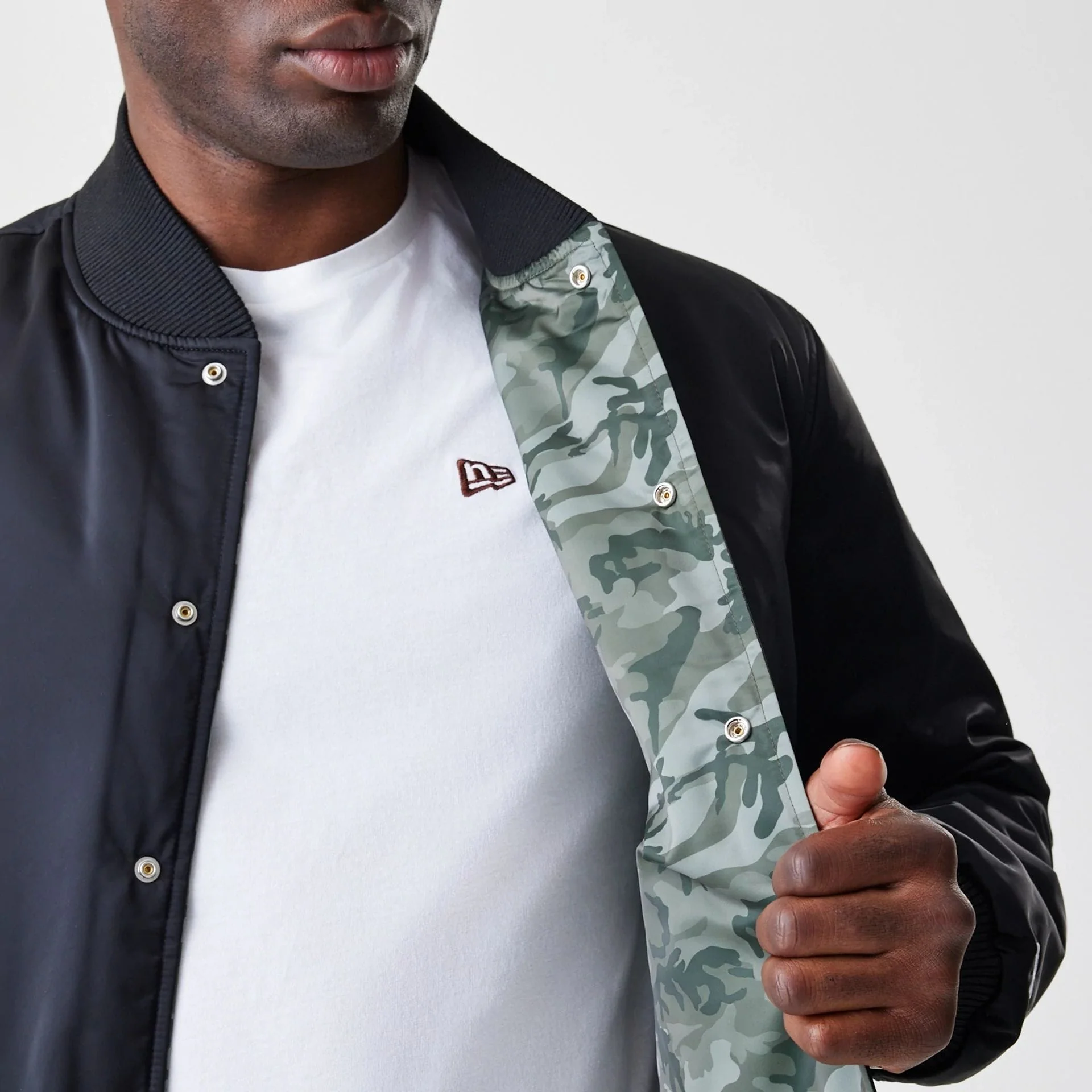 McLaren Racing McLaren Black Reversible Bomber Jacket - Image 3