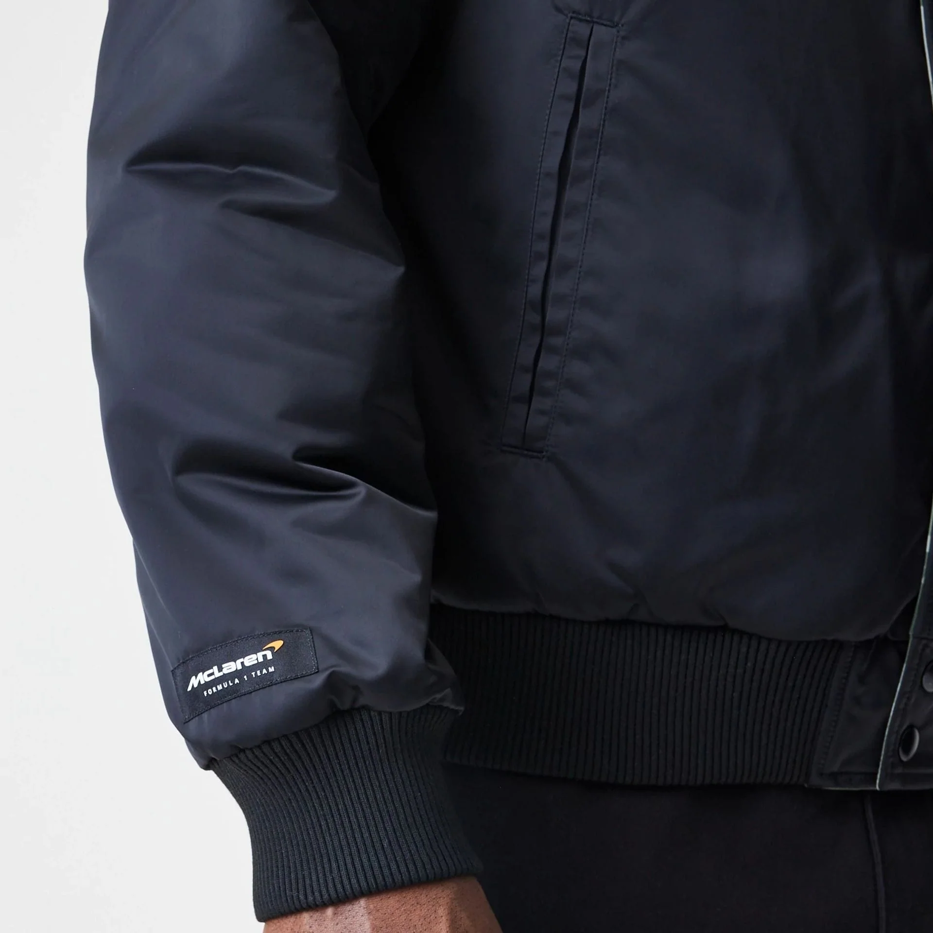McLaren Racing McLaren Black Reversible Bomber Jacket - Image 6
