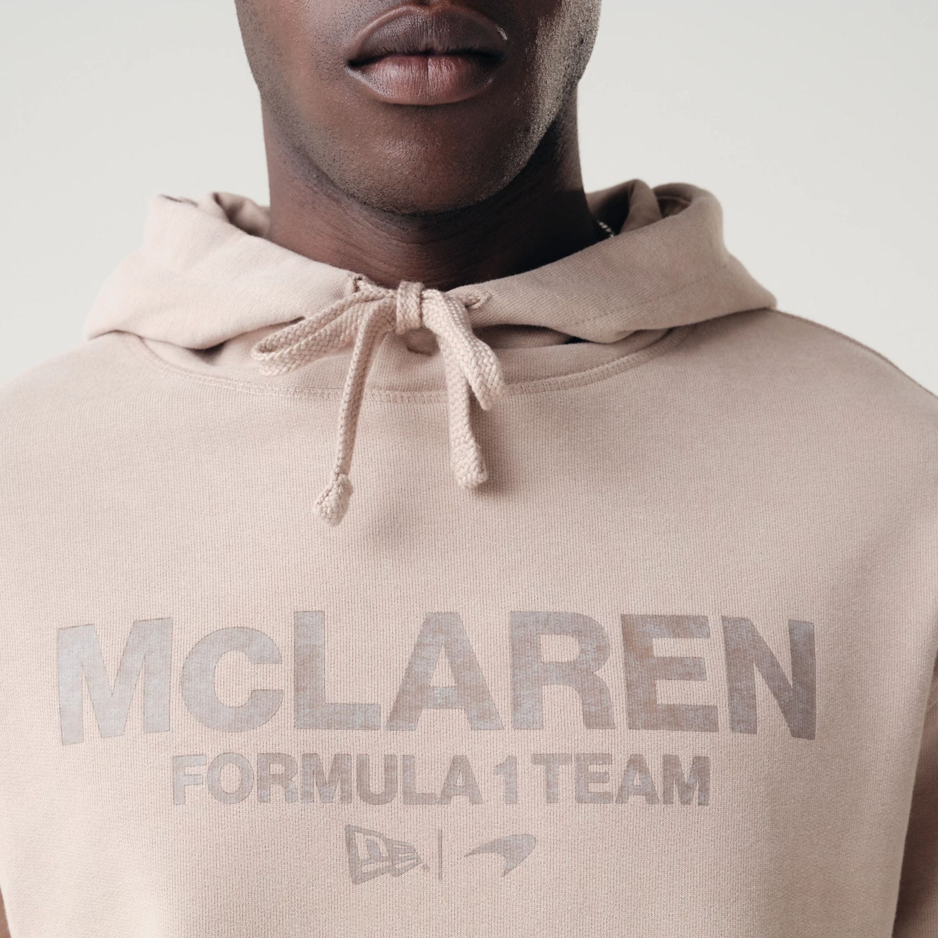 McLaren Racing Washed Pack Beige Oversized Hoodie - Image 6