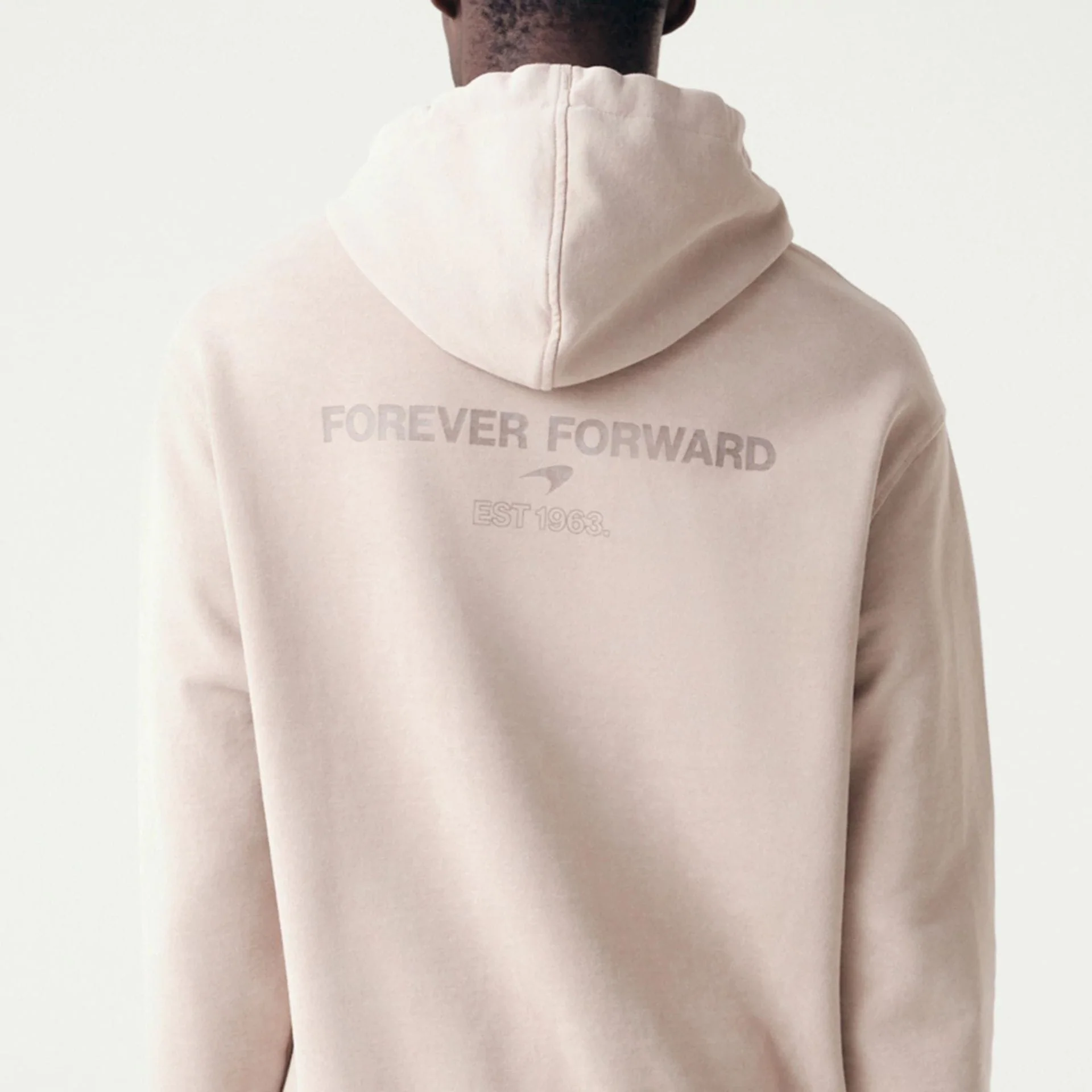 McLaren Racing Washed Pack Beige Oversized Hoodie - Image 7