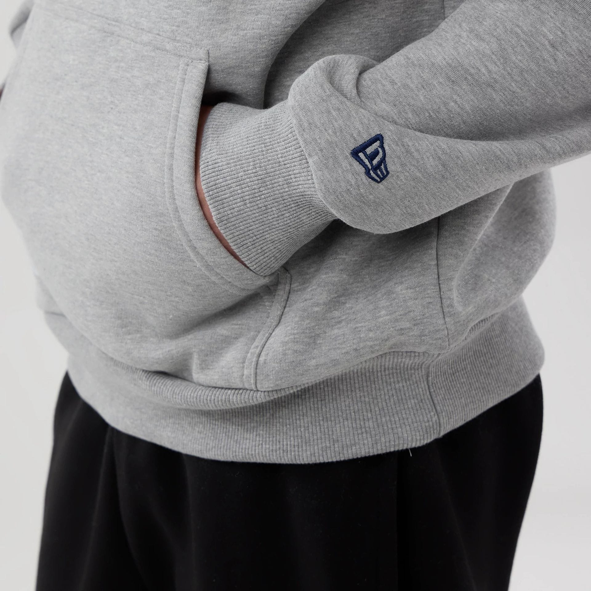 Memphis Grizzlies NBA London Game 2026 Grey Pullover Hoodie - Image 4