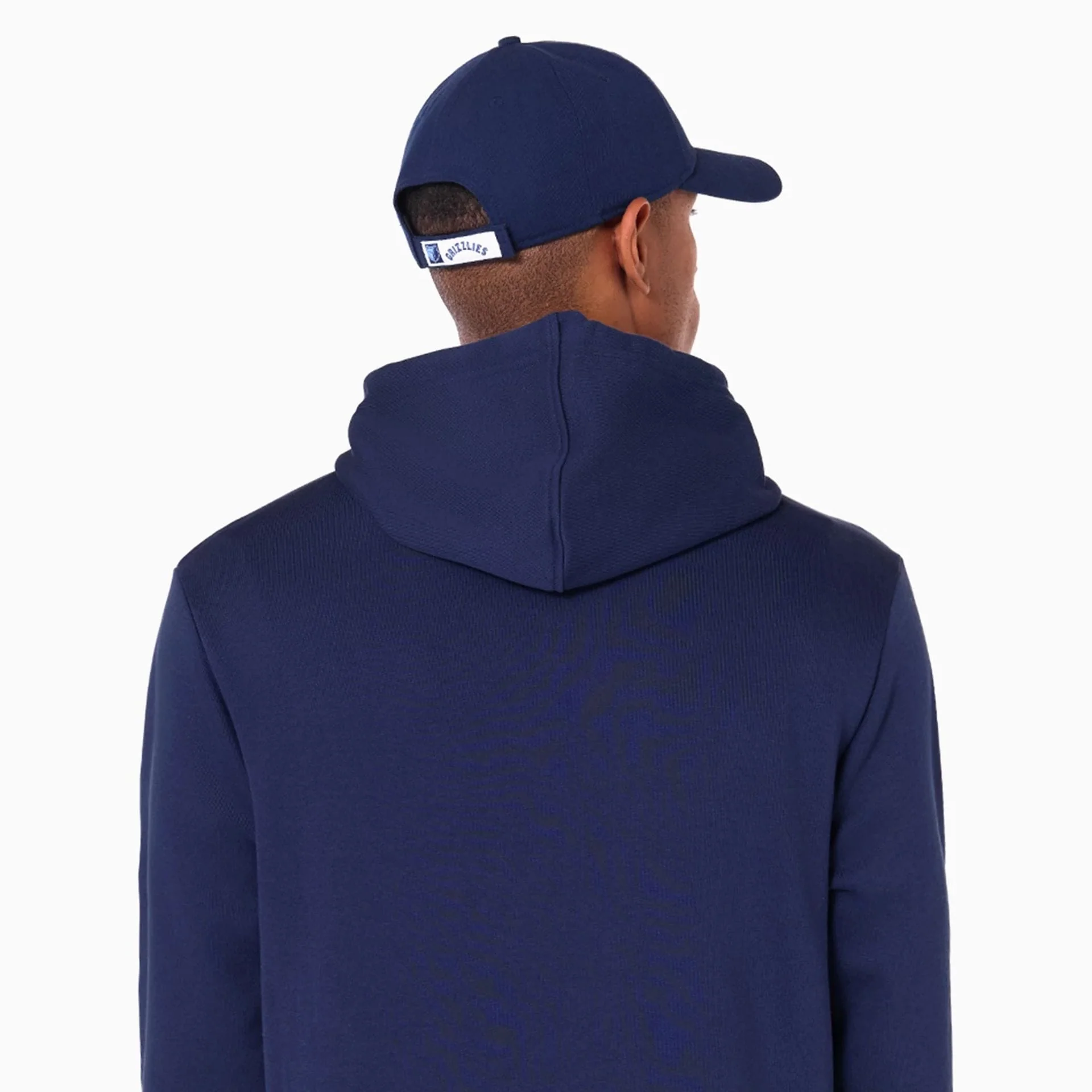 Memphis Grizzlies NBA Navy Pullover Hoodie - Image 3