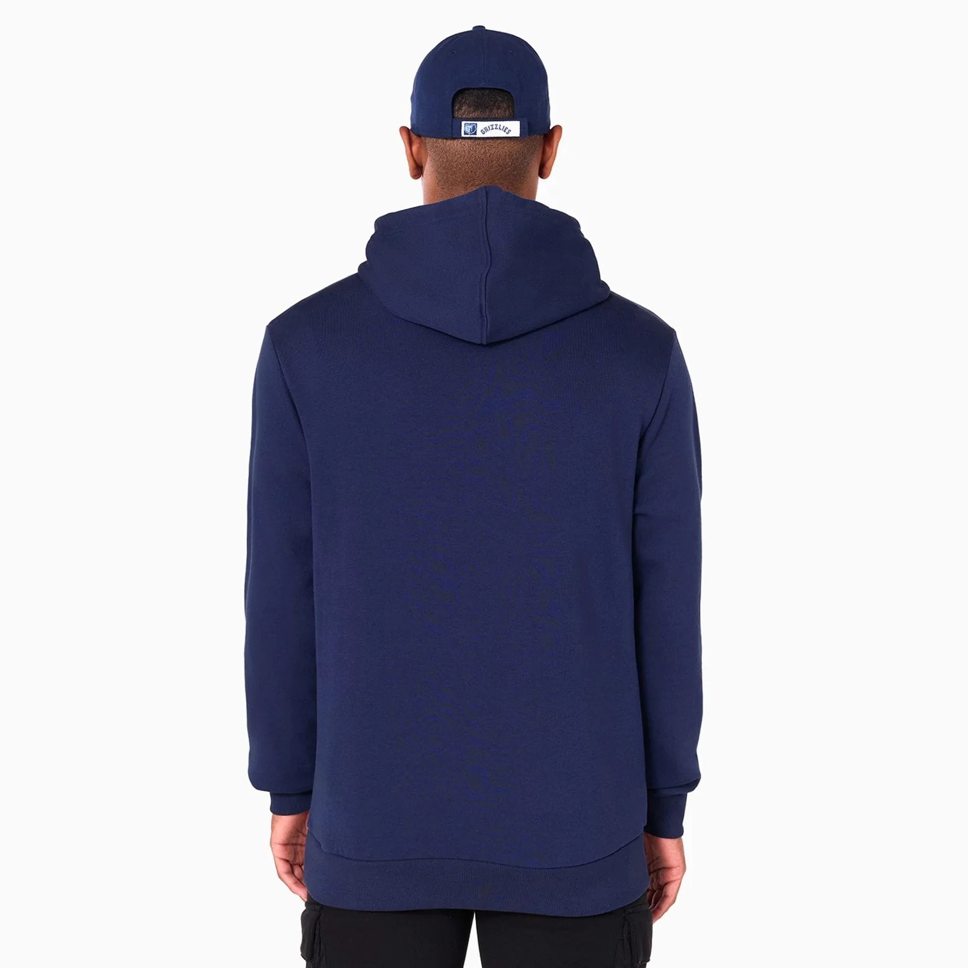 Memphis Grizzlies NBA Navy Pullover Hoodie - Image 7