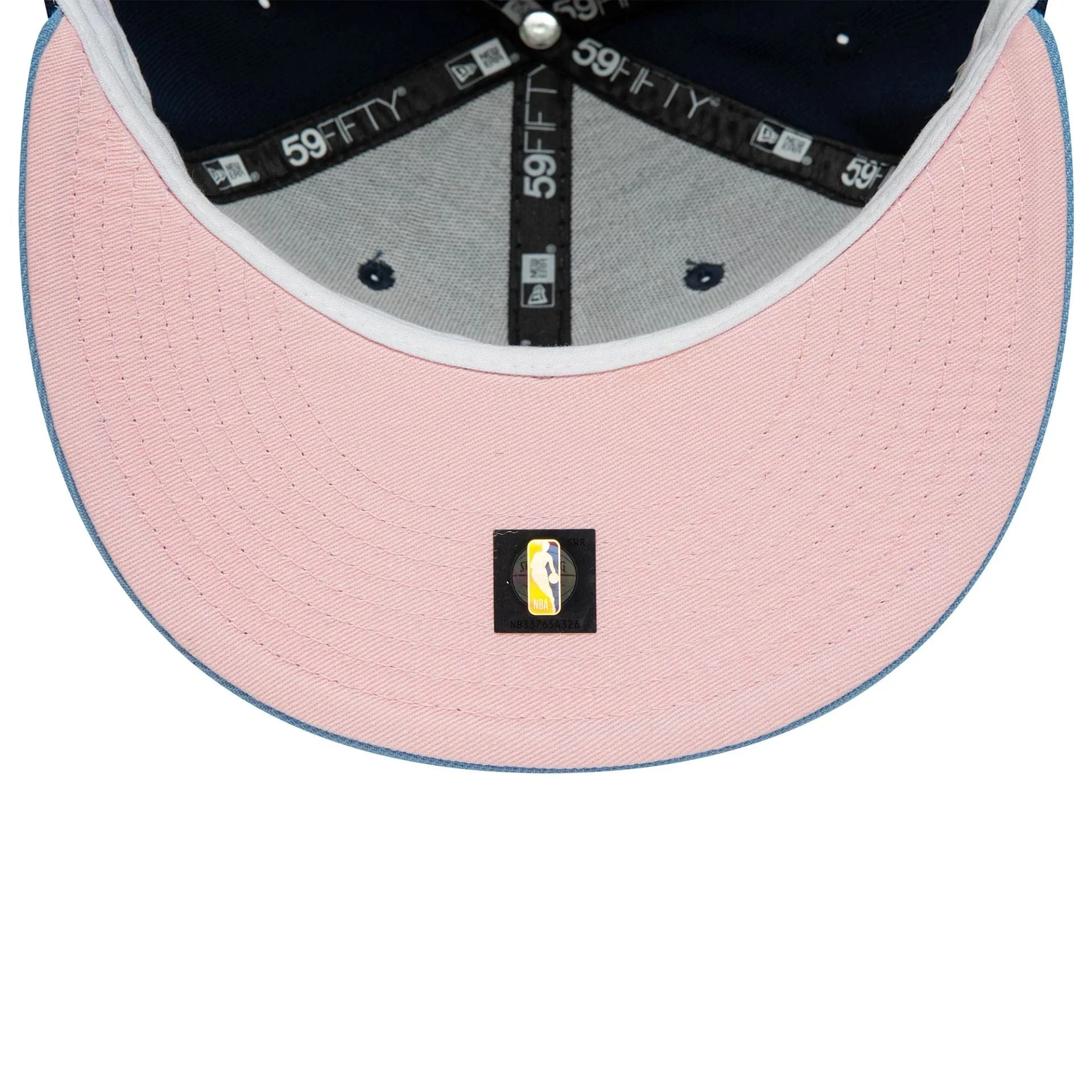Memphis Grizzlies NBA Side Patch Dark Blue 59FIFTY Fitted Cap - Image 2
