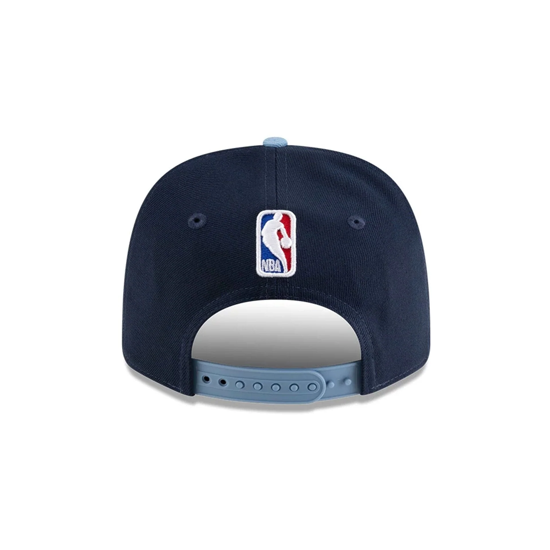 Memphis Grizzlies NBA Statement Pastel Blue 9SEVENTY Stretch Snap Adjustable Cap - Image 7