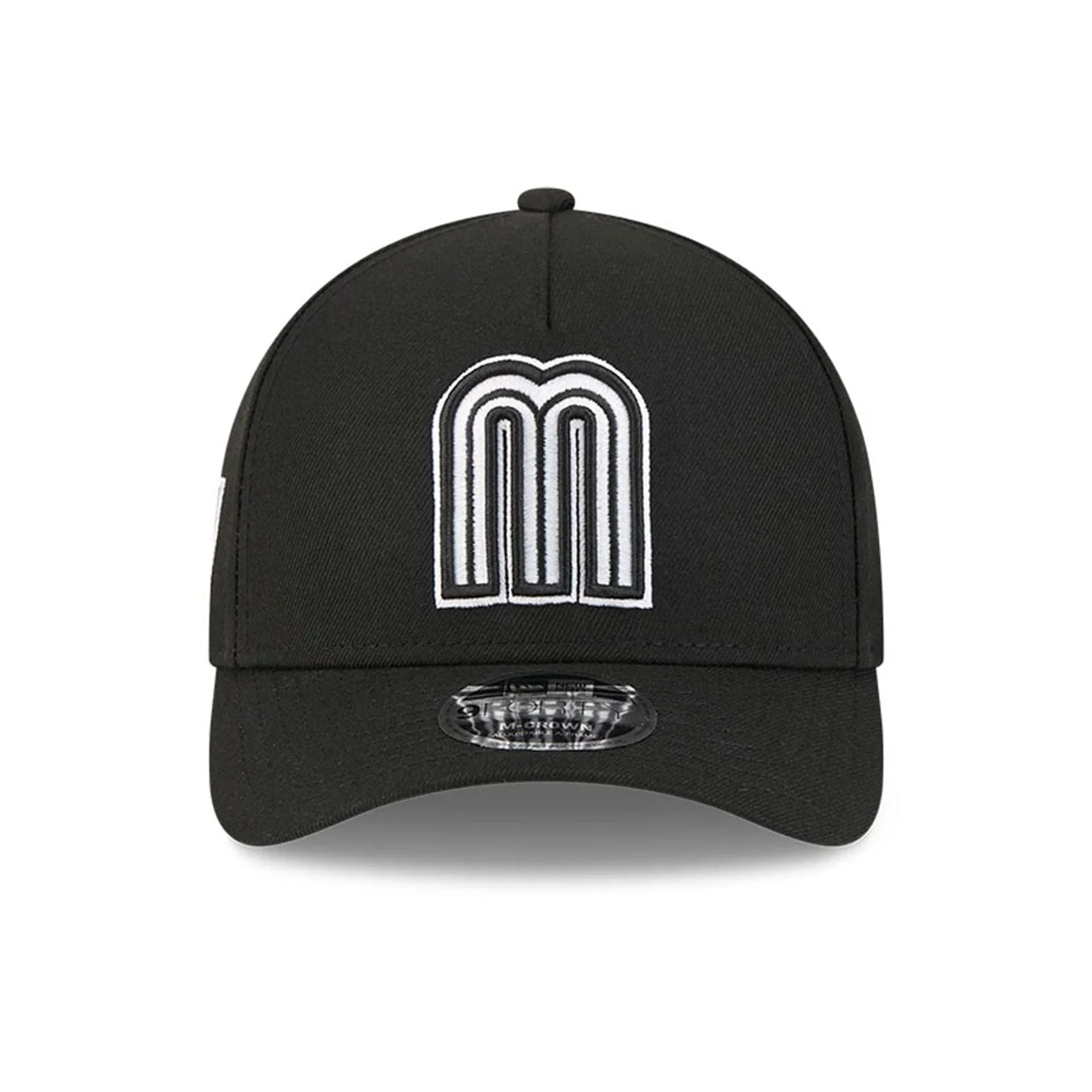 Mexico MLB World Baseball Classic 2026 Black 9FORTY M-Crown A-Frame Adjustable Cap - Image 2
