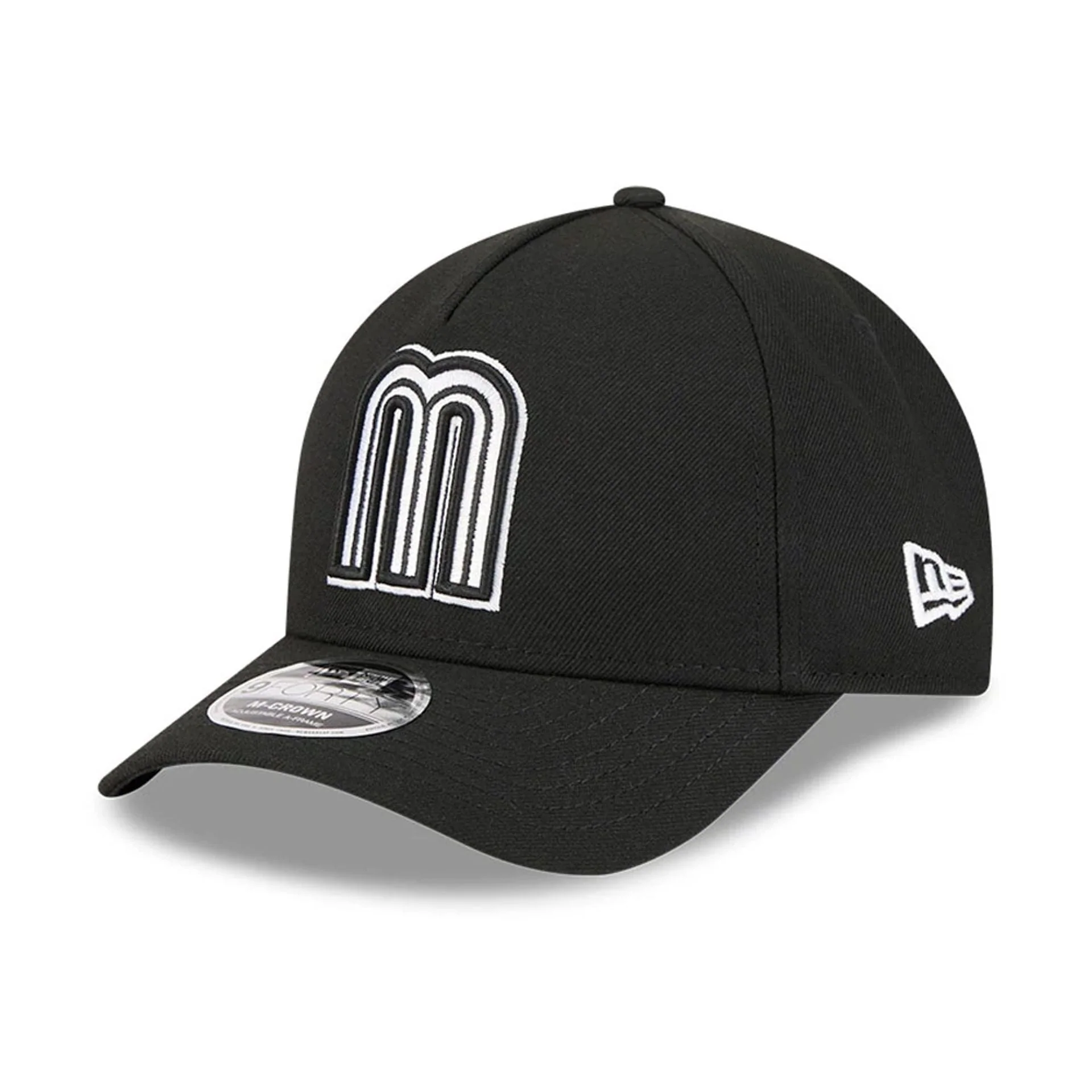 Mexico MLB World Baseball Classic 2026 Black 9FORTY M-Crown A-Frame Adjustable Cap - Image 3