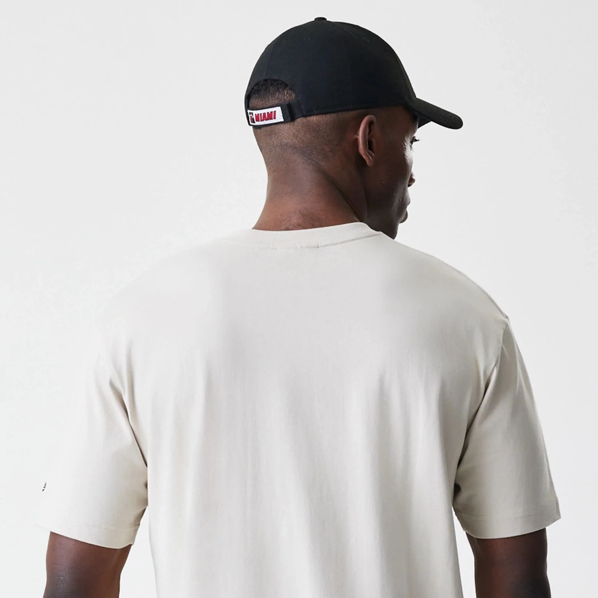 Miami Heat Modern Driver Light Beige T-Shirt - Image 5