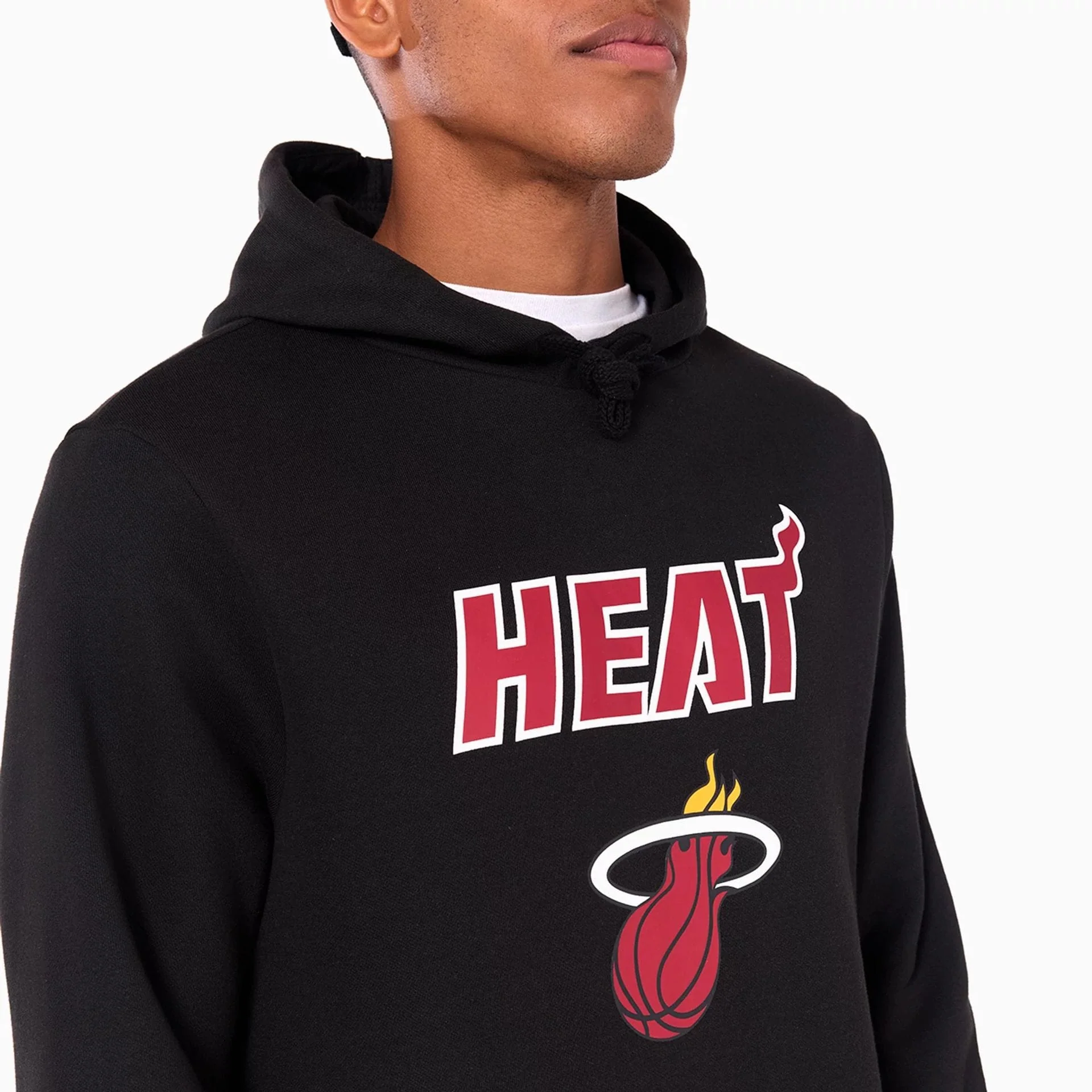 Miami Heat NBA Black Pullover Hoodie - Image 3