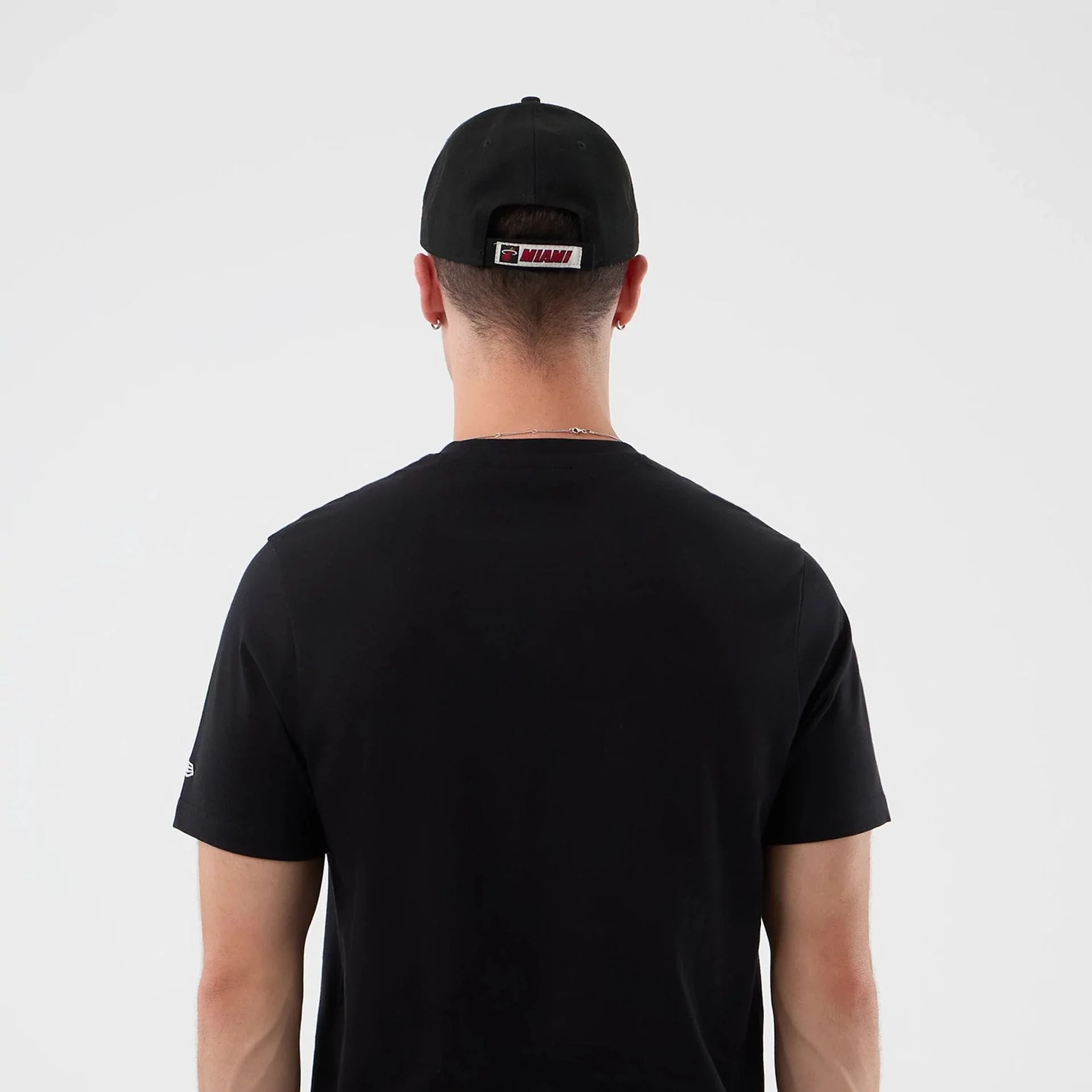 Miami Heat NBA Graphic Black T-Shirt - Image 6