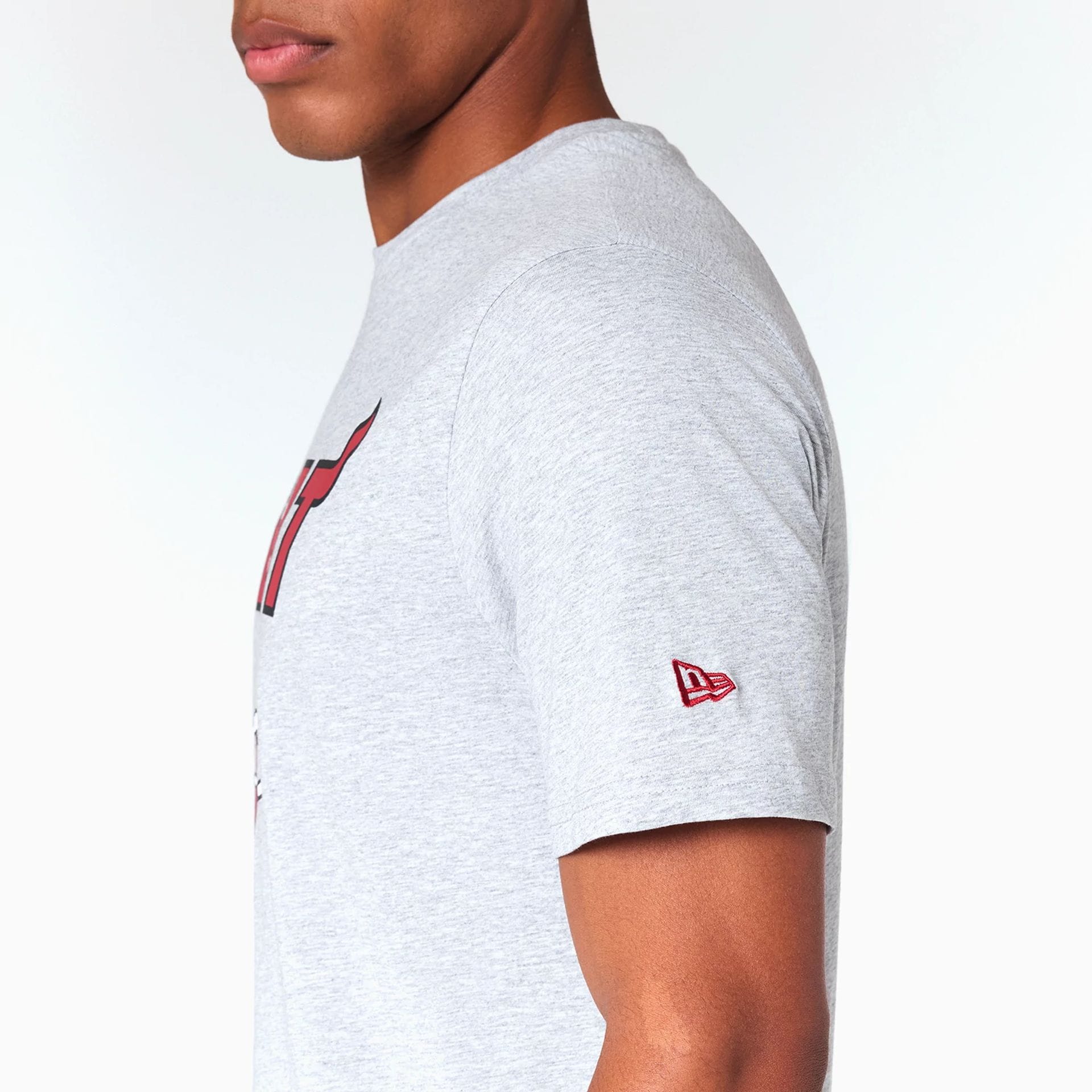 Miami Heat NBA Grey T-Shirt - Image 4