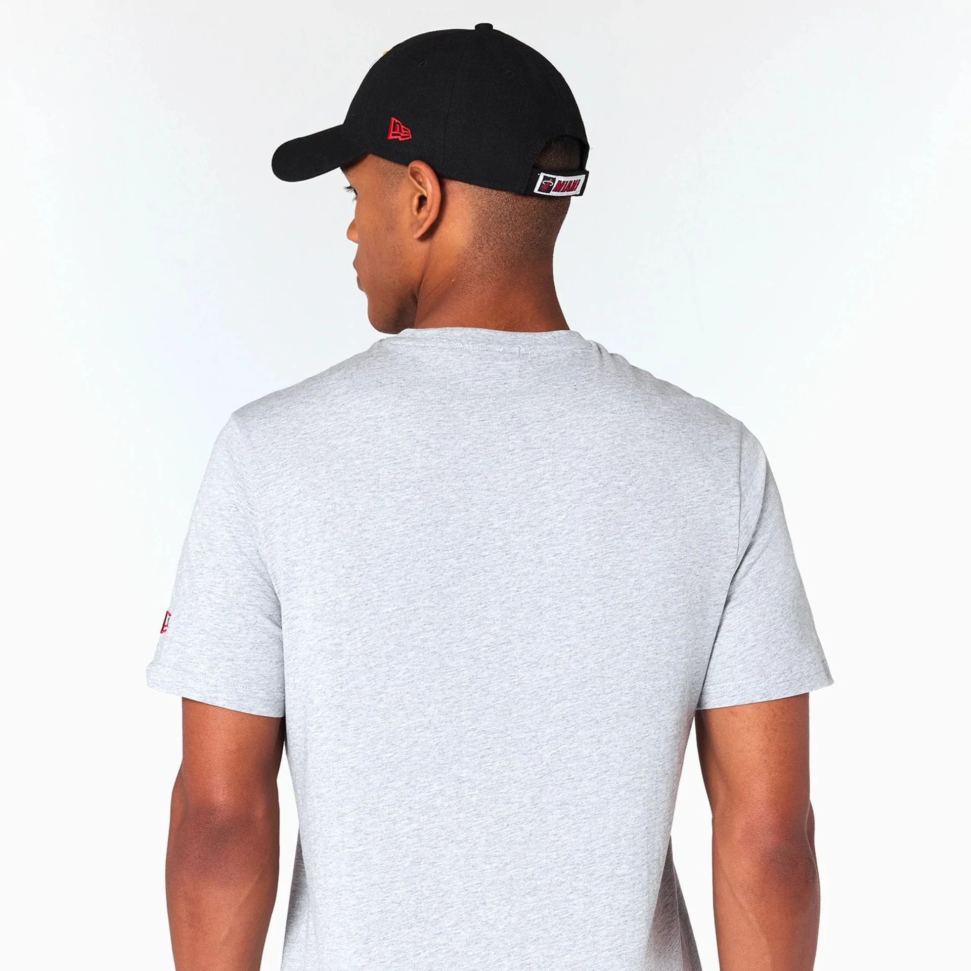 Miami Heat NBA Grey T-Shirt - Image 6