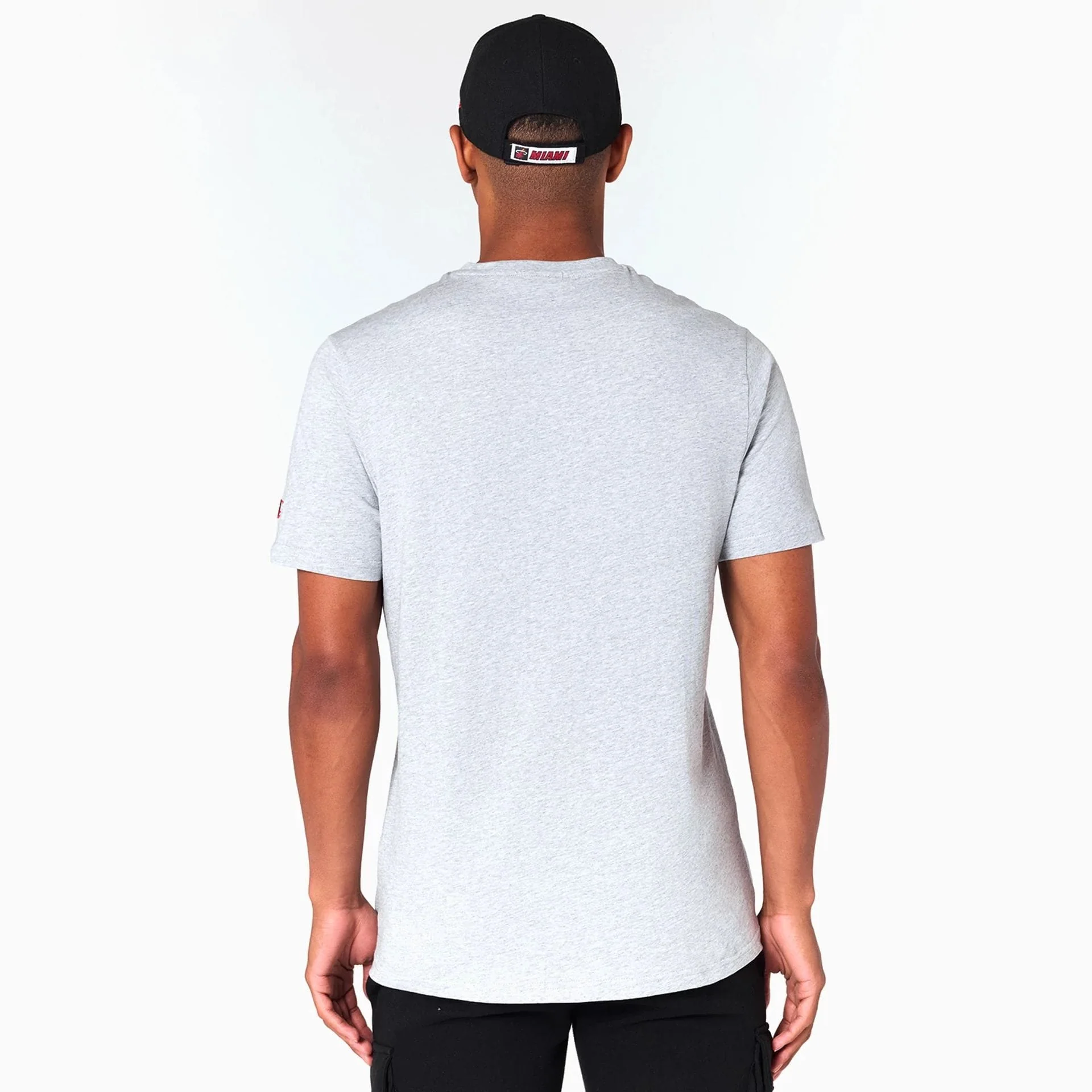 Miami Heat NBA Grey T-Shirt - Image 7