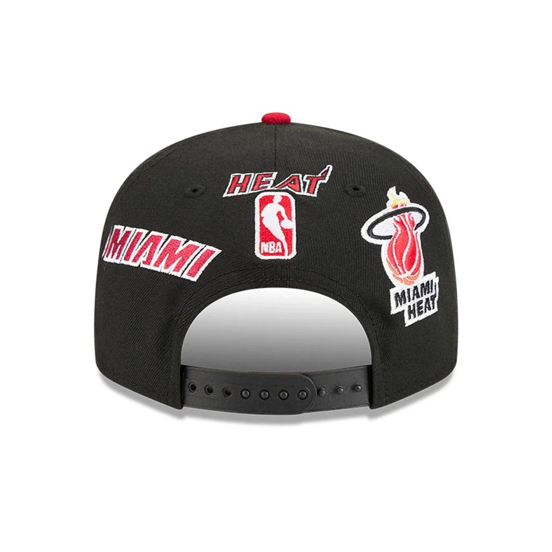 Miami Heat NBA Hardwood Classic ASG Black 9FIFTY Snapback Adjustable Cap - Image 5