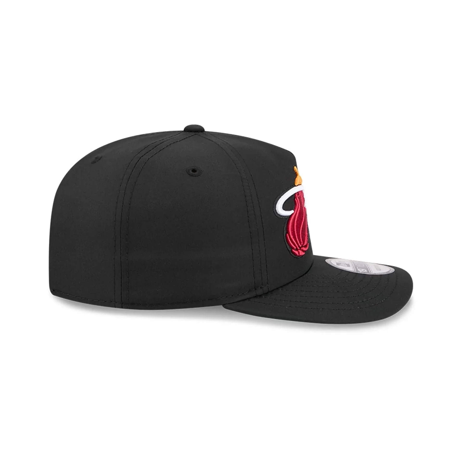 Miami Heat NBA Team Logo Black 19TWENTY Adjustable Cap - Image 6