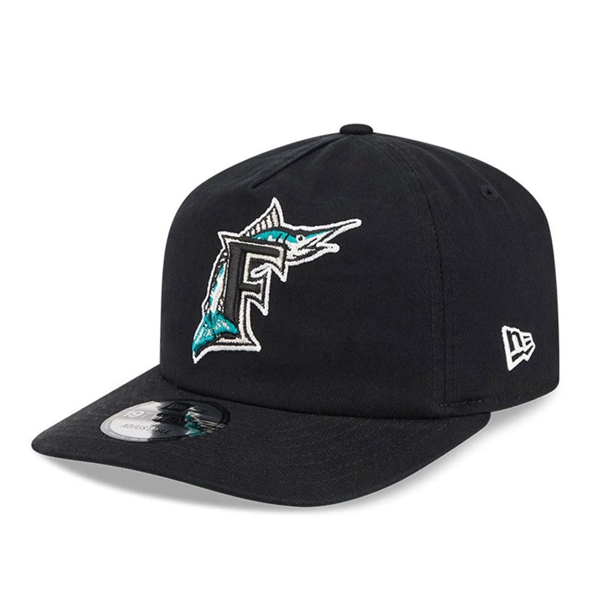 Miami Marlins MLB Championship Black 19TWENTY Adjustable Cap - Image 4