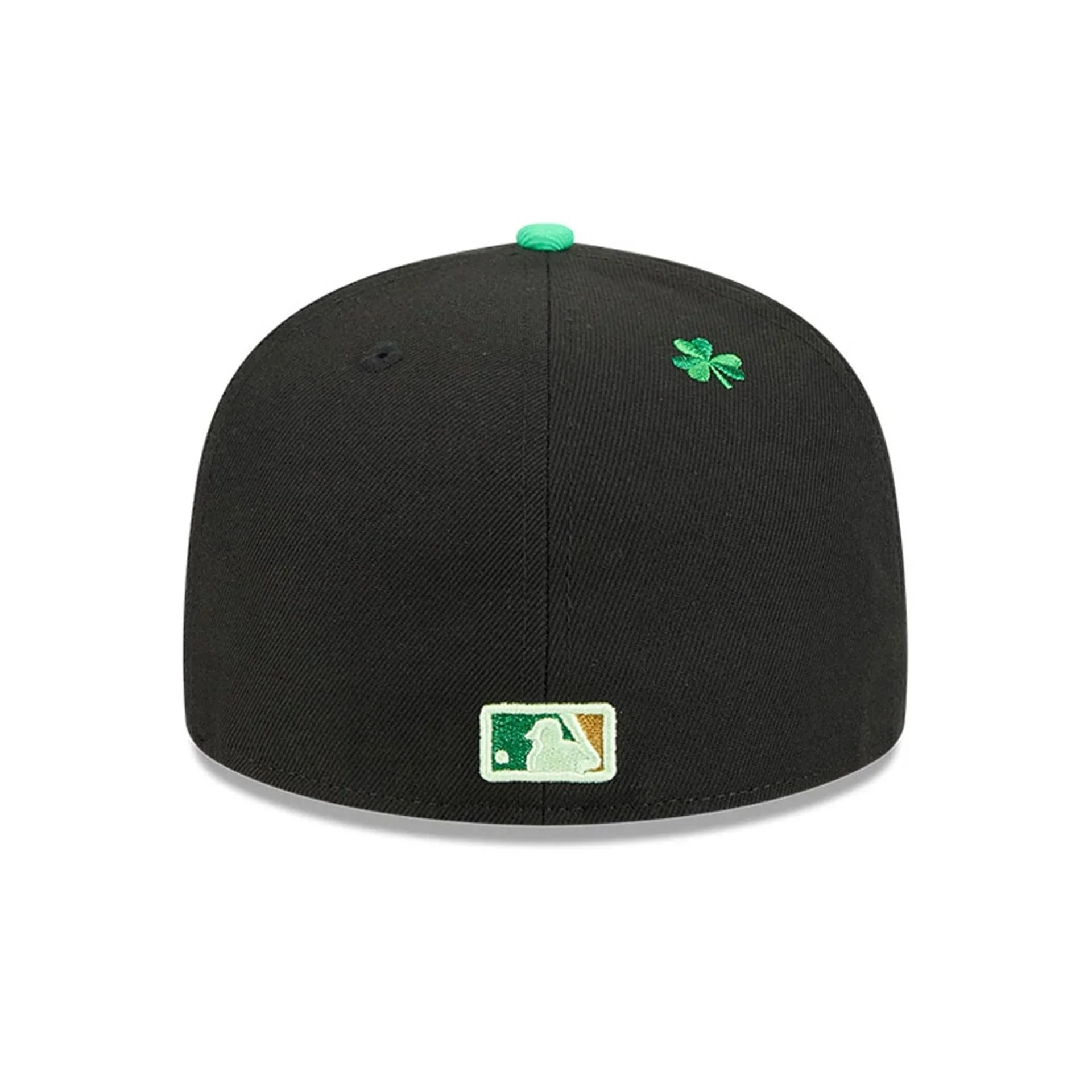 Miami Marlins MLB Saint Patrick's Day Black 59FIFTY Fitted Cap - Image 6