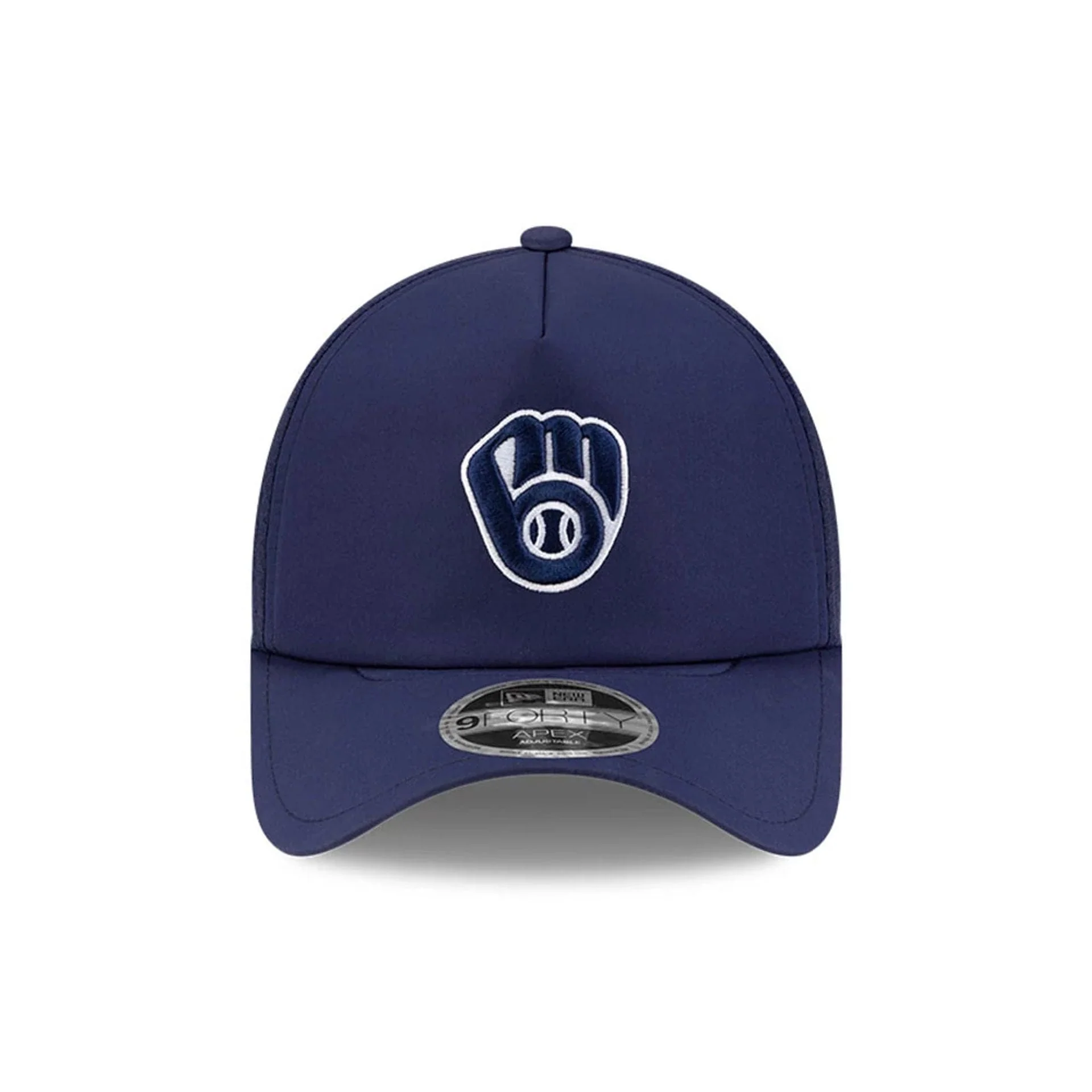 Milwaukee Brewers MLB Batting Practice 2026 Navy 9FORTY Apex Adjustable Cap - Image 2