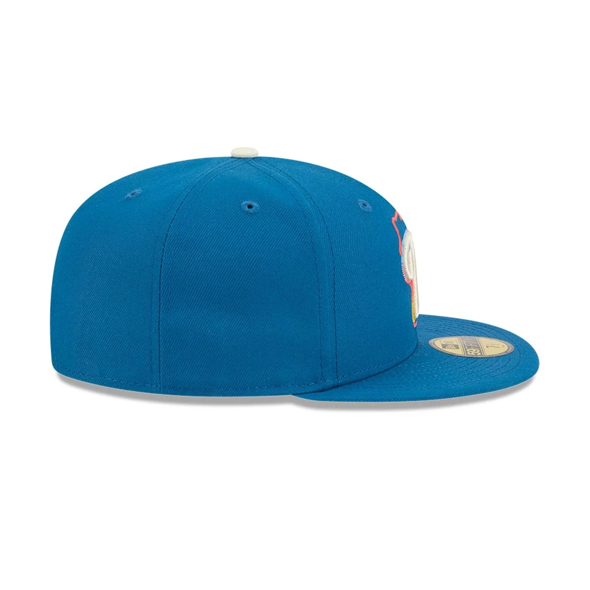 Milwaukee Brewers MLB City Connect Blue 59FIFTY Fitted Cap - Image 6