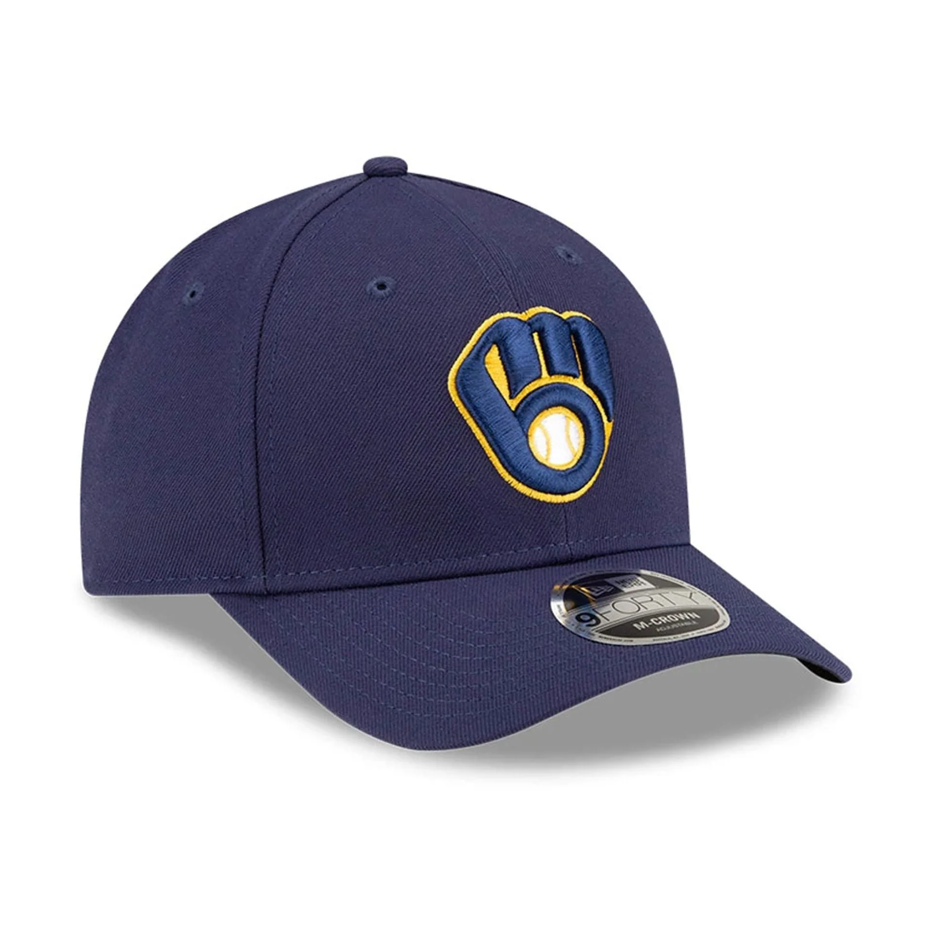 Milwaukee Brewers MLB Player Replica Navy 9FORTY M-Crown Adjustable Cap - Image 3